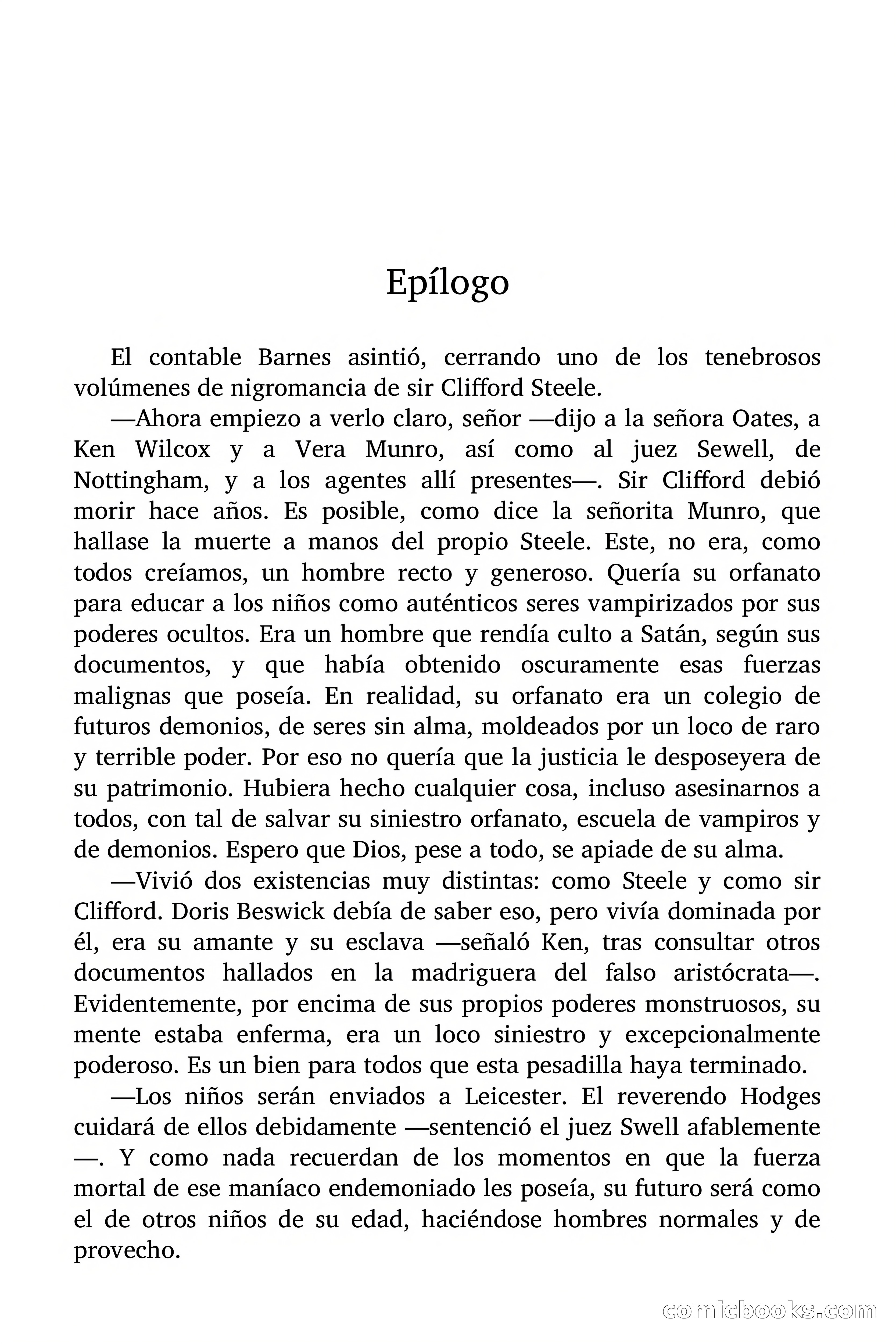 Terror: Los niños diabólicos — page 69 of 70