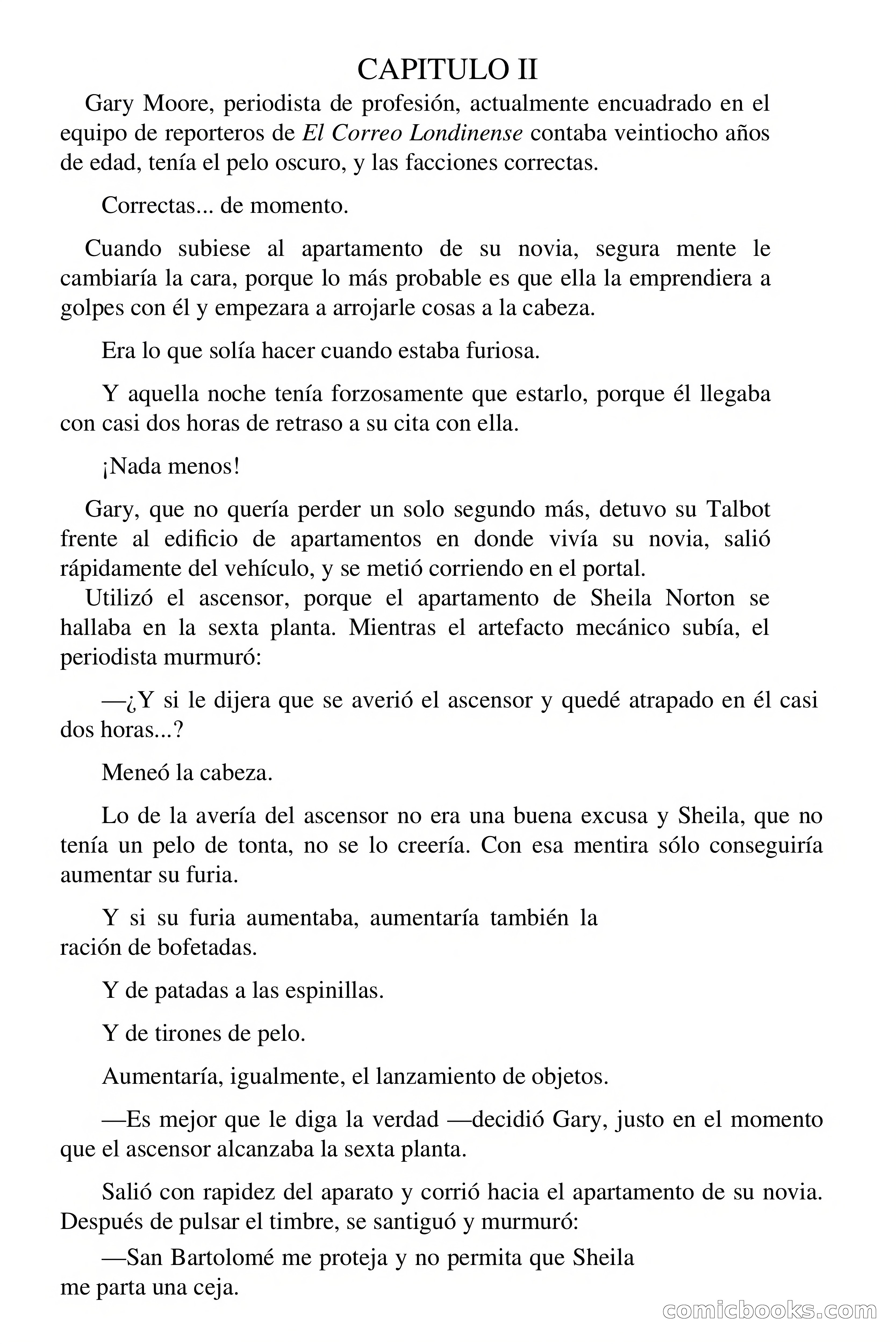 El señor de la noche — page 9 of 89