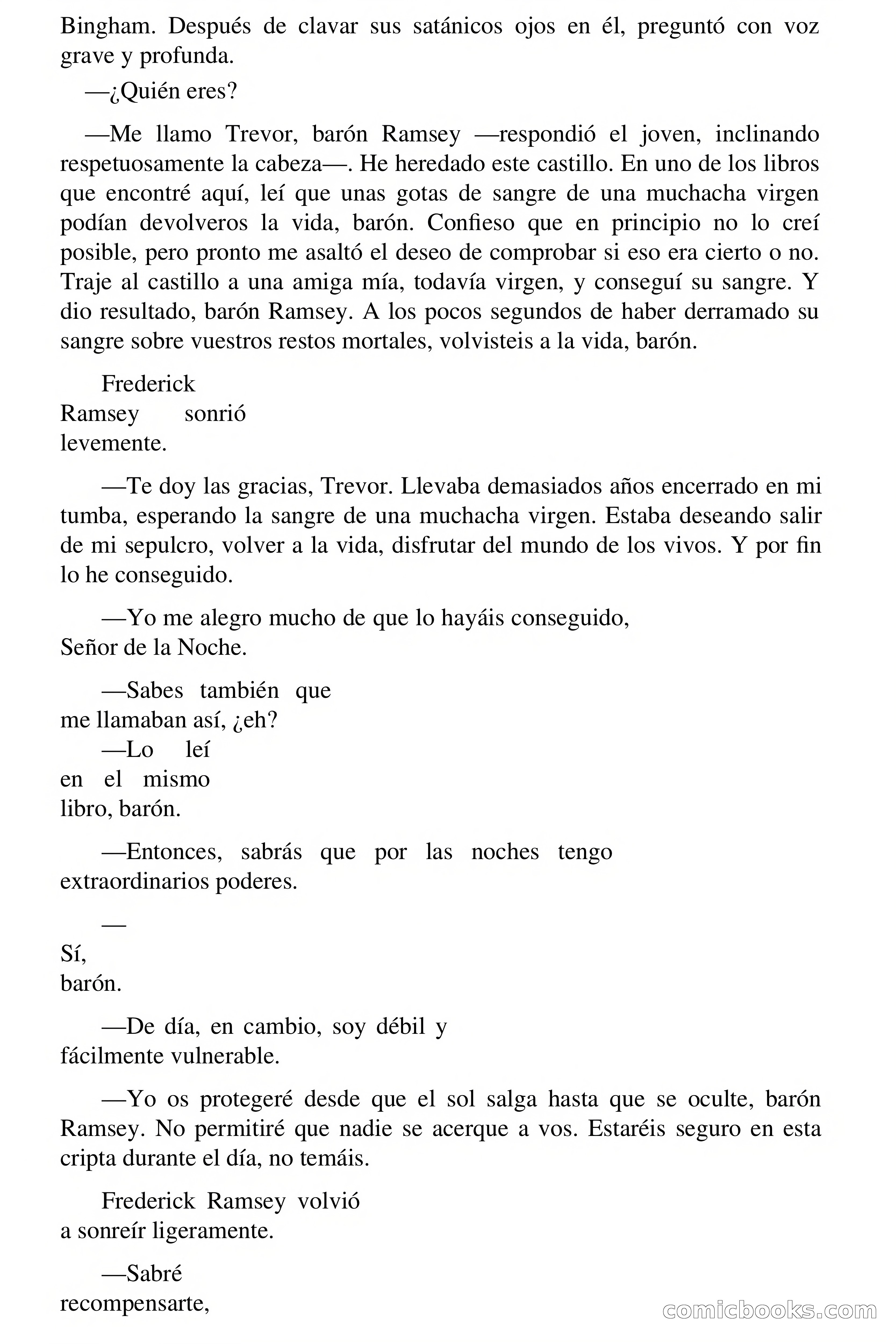 El señor de la noche — page 26 of 89