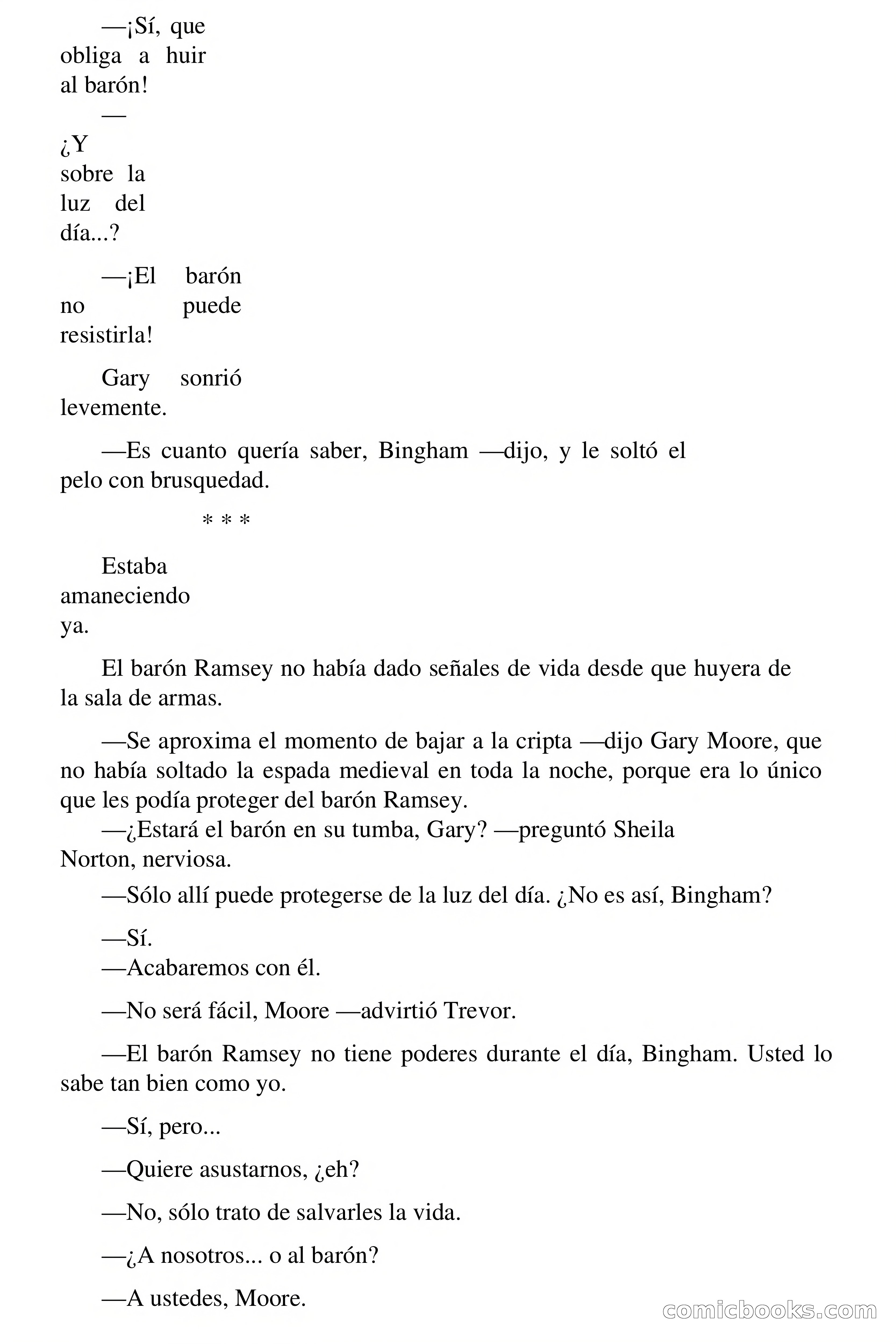 El señor de la noche — page 85 of 89