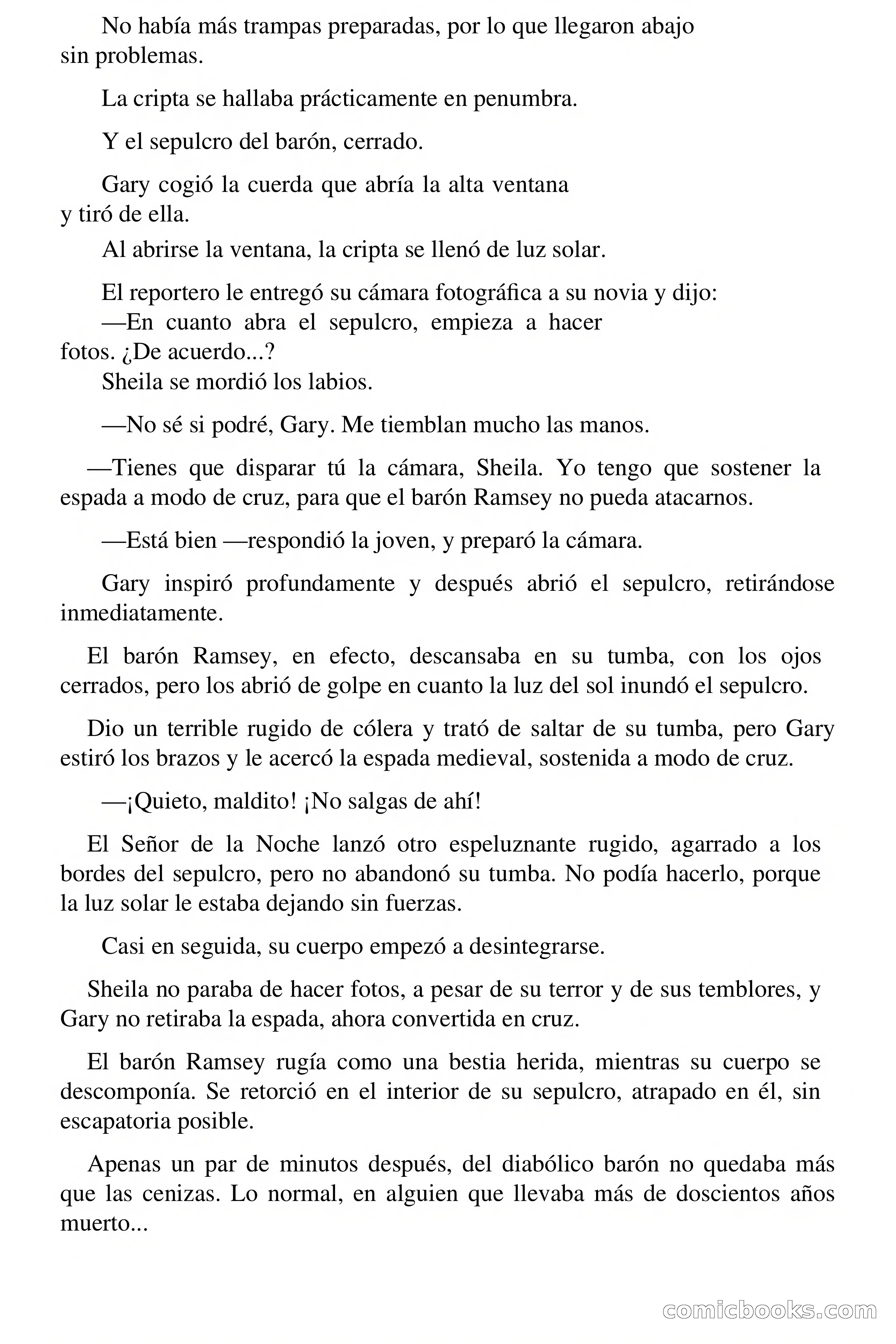 El señor de la noche — page 87 of 89