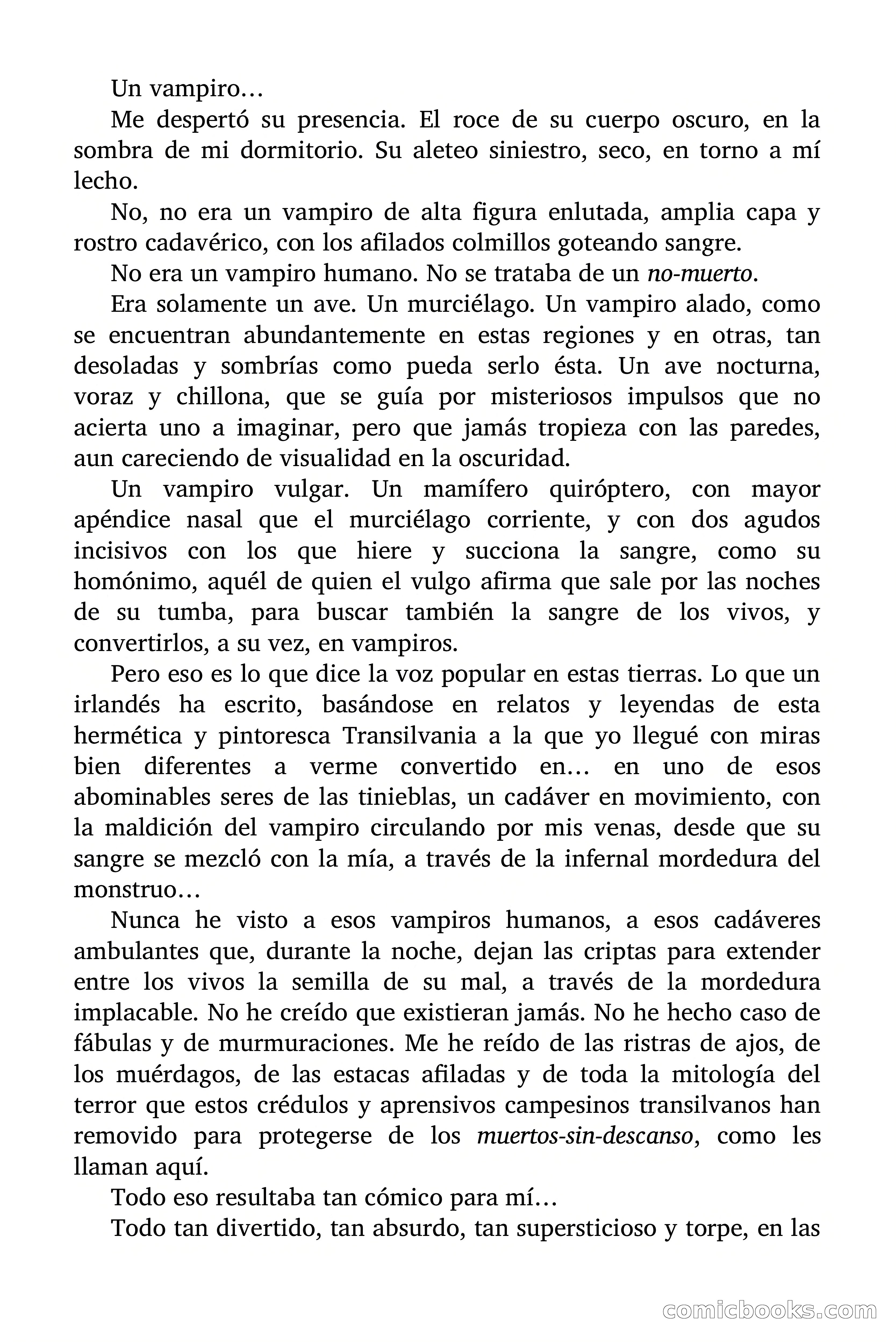 Los dientes del murciélago — page 9 of 92