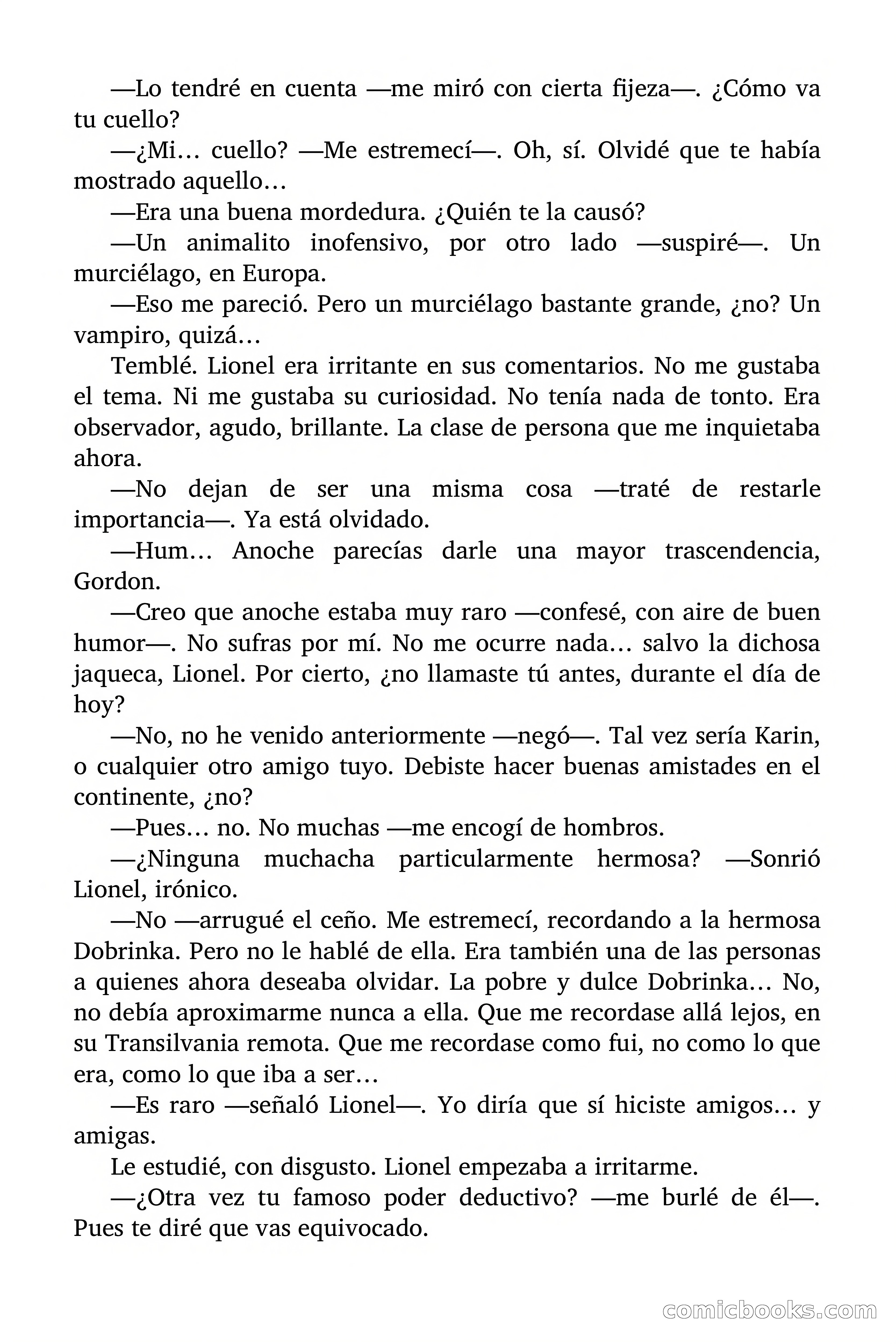 Los dientes del murciélago — page 61 of 92