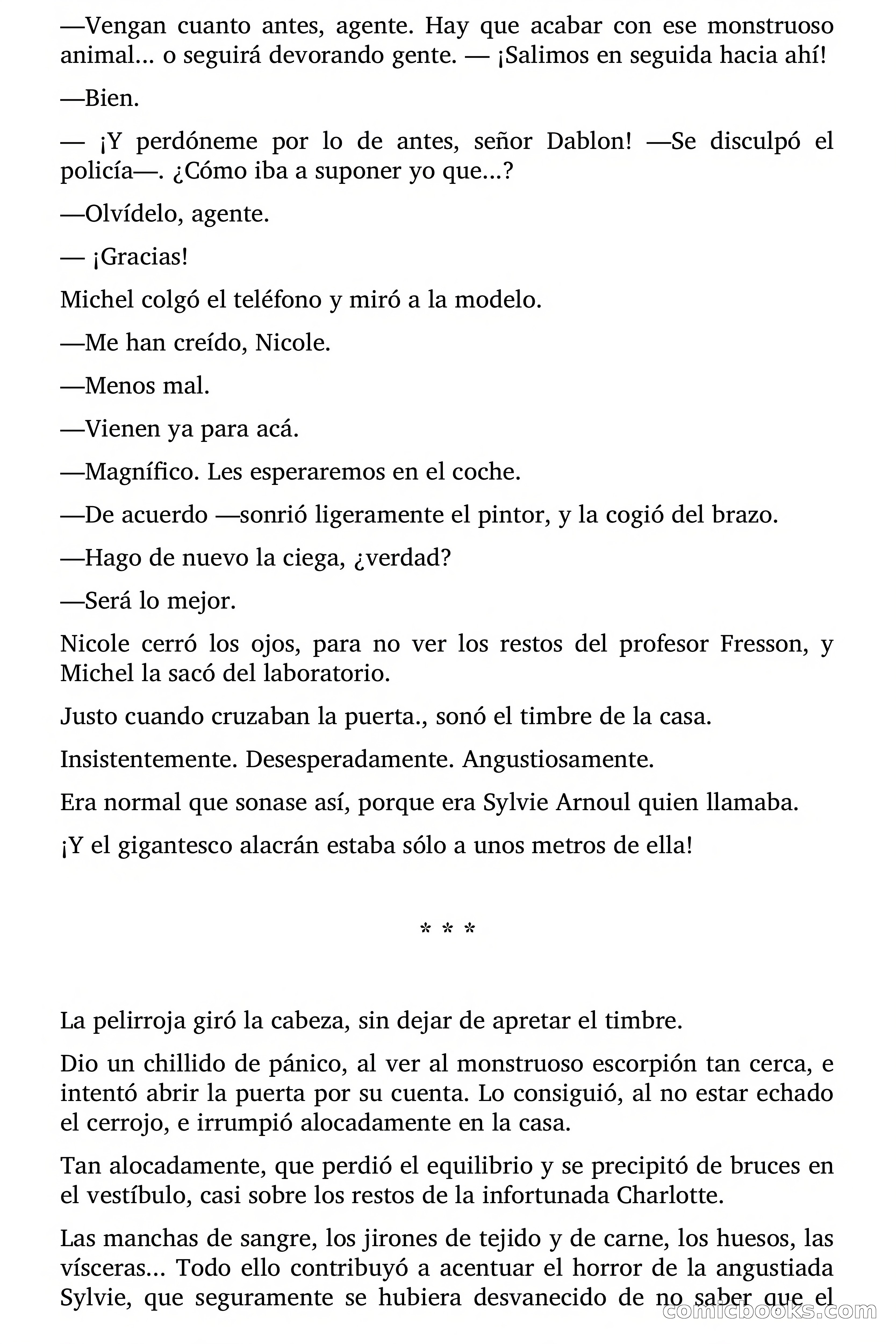 Aguijón mortífero — page 59 of 76
