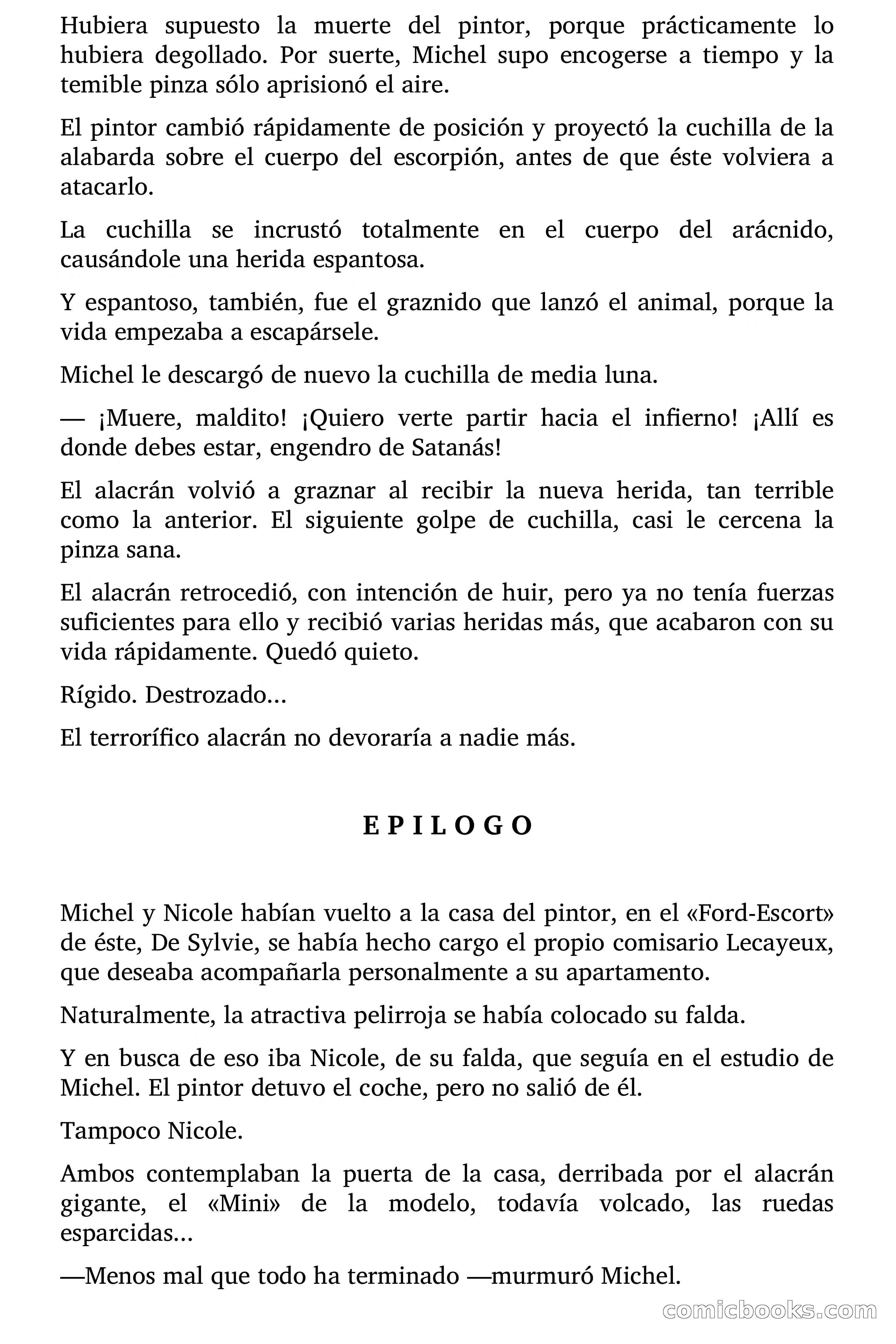 Aguijón mortífero — page 71 of 76