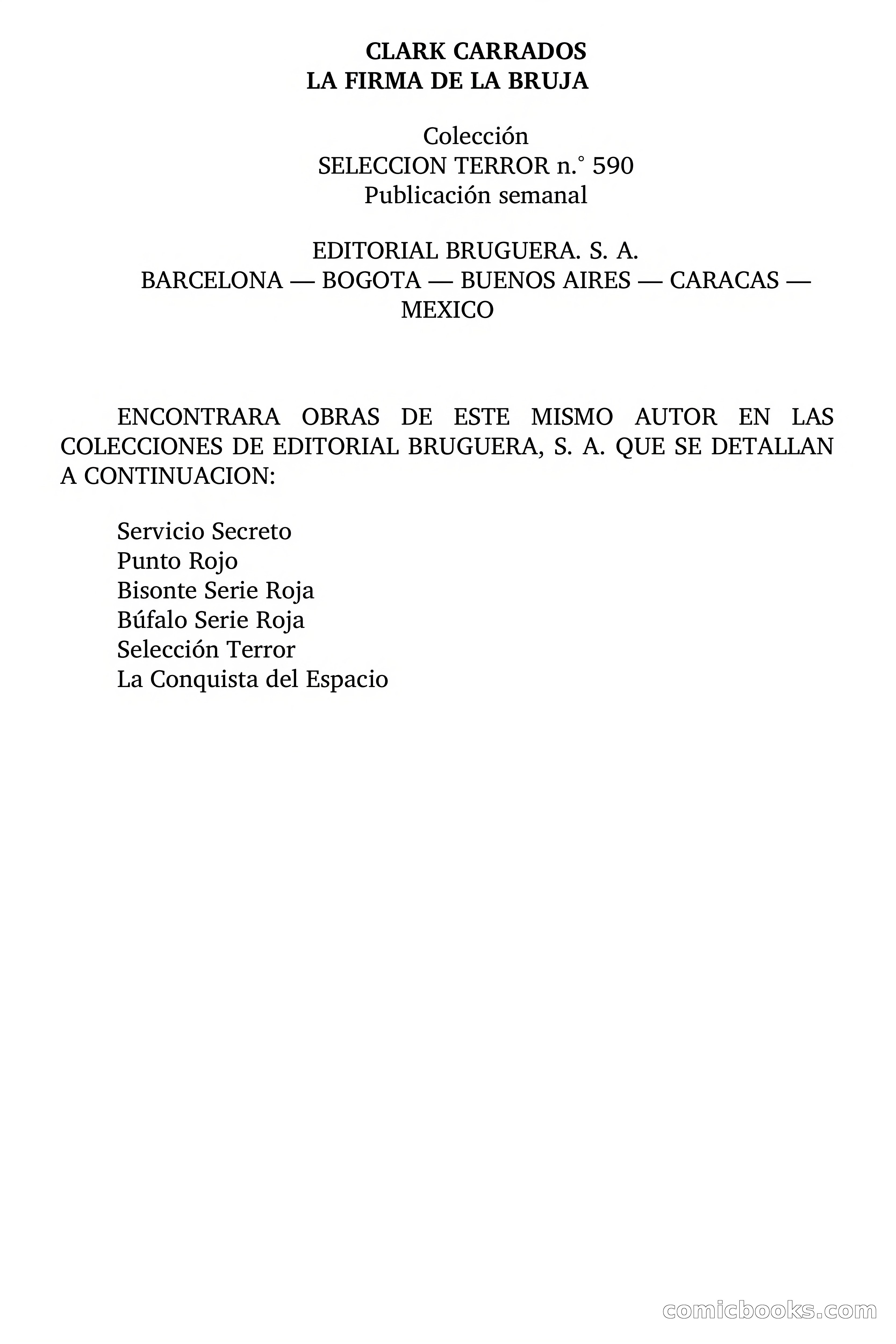 La Firma de la Bruja (The Witch's Signature) — page 3 of 74