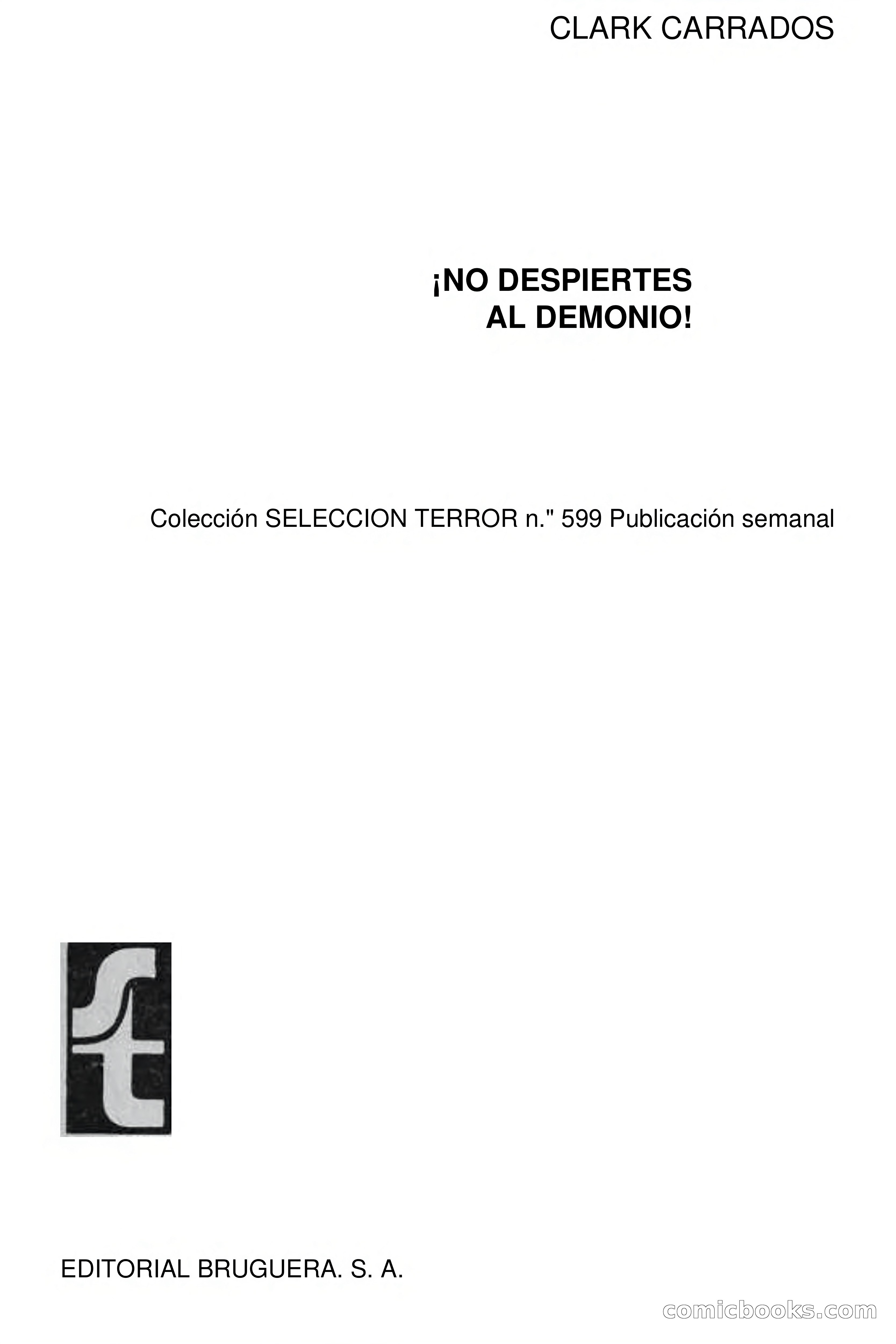 Selección Terror: Clark Carrados — page 3 of 96