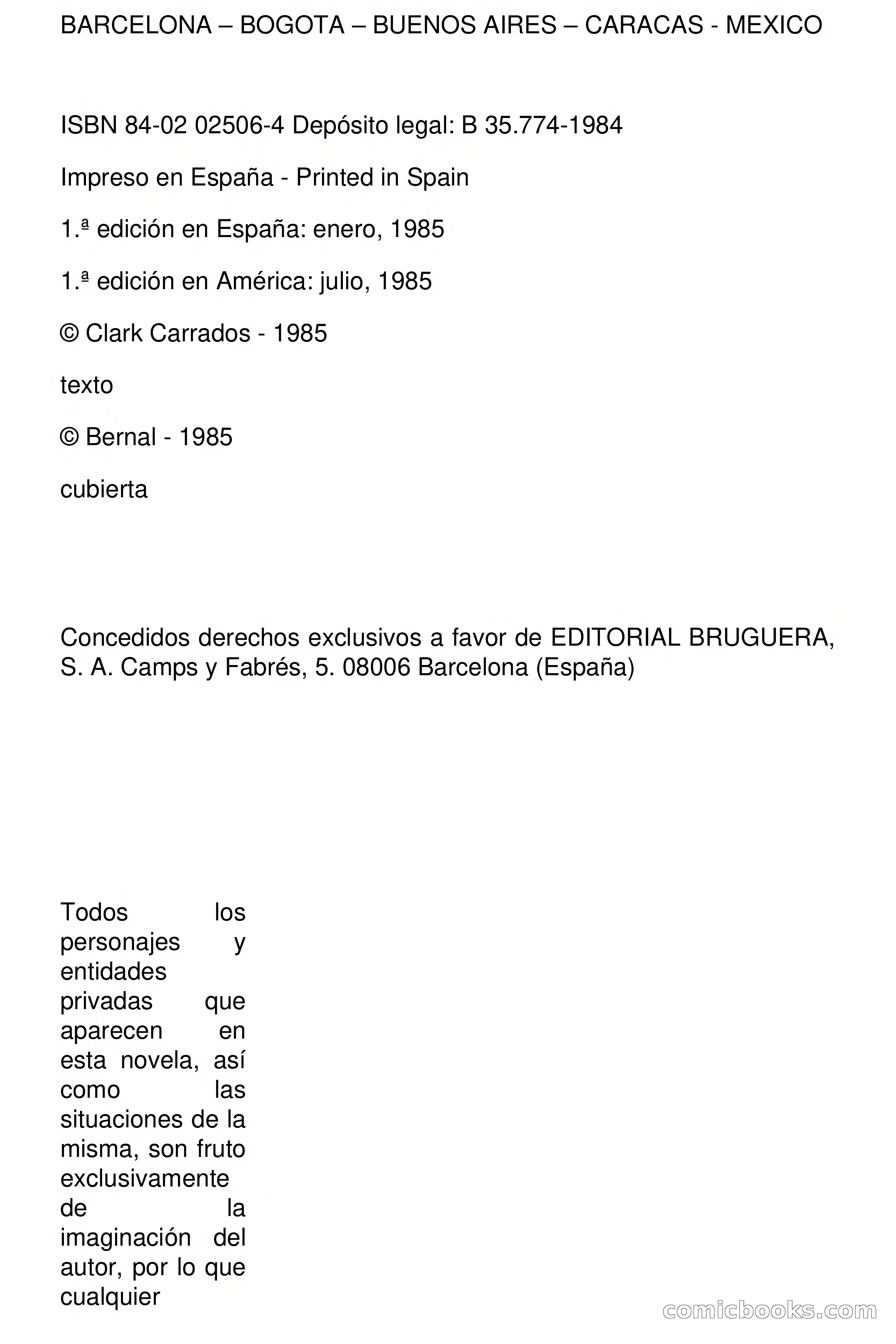 Selección Terror: Clark Carrados — page 4 of 96