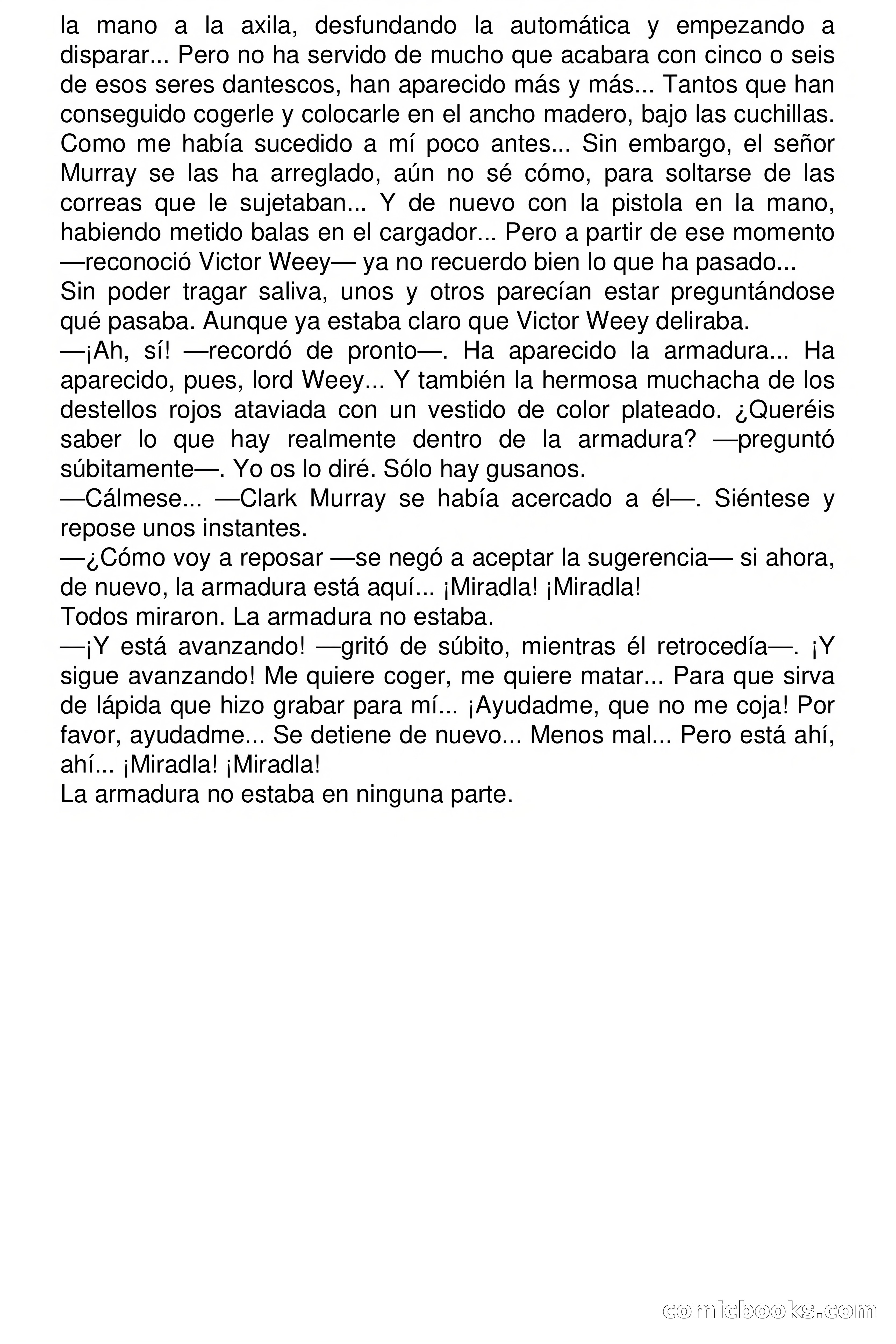 La armadura de Lord Weey — page 70 of 77