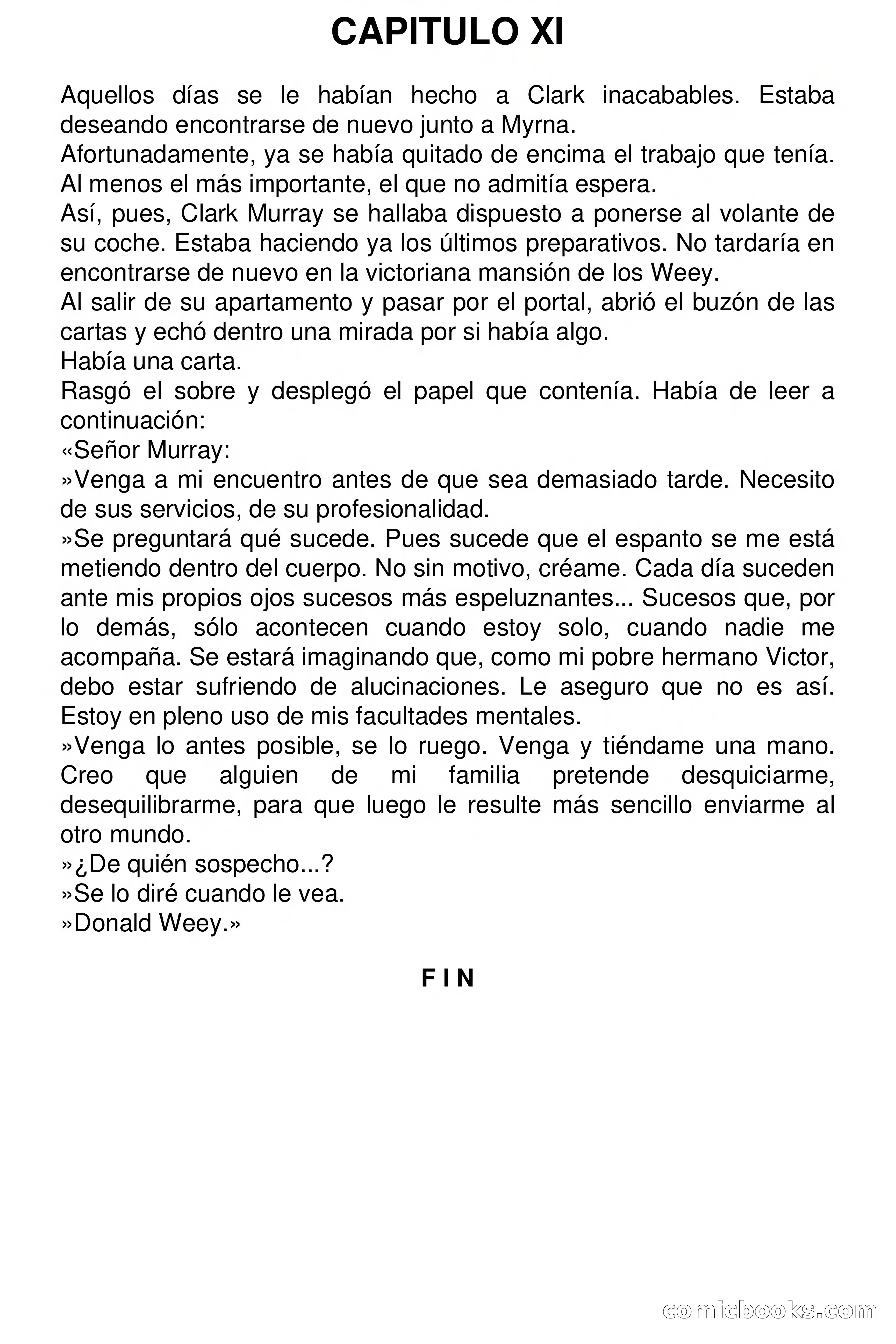 La armadura de Lord Weey — page 77 of 77