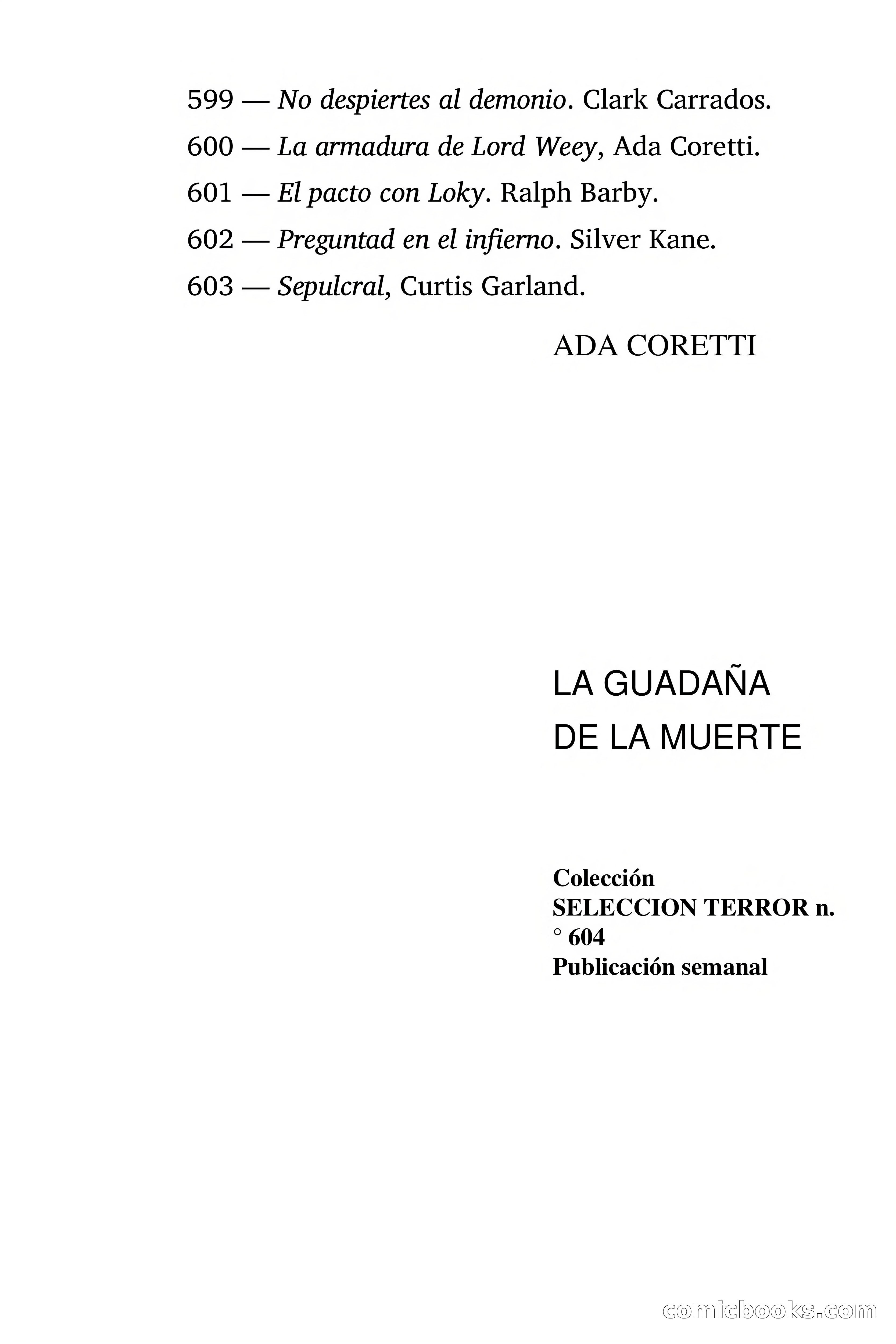 La guadaña de la muerte — page 5 of 75