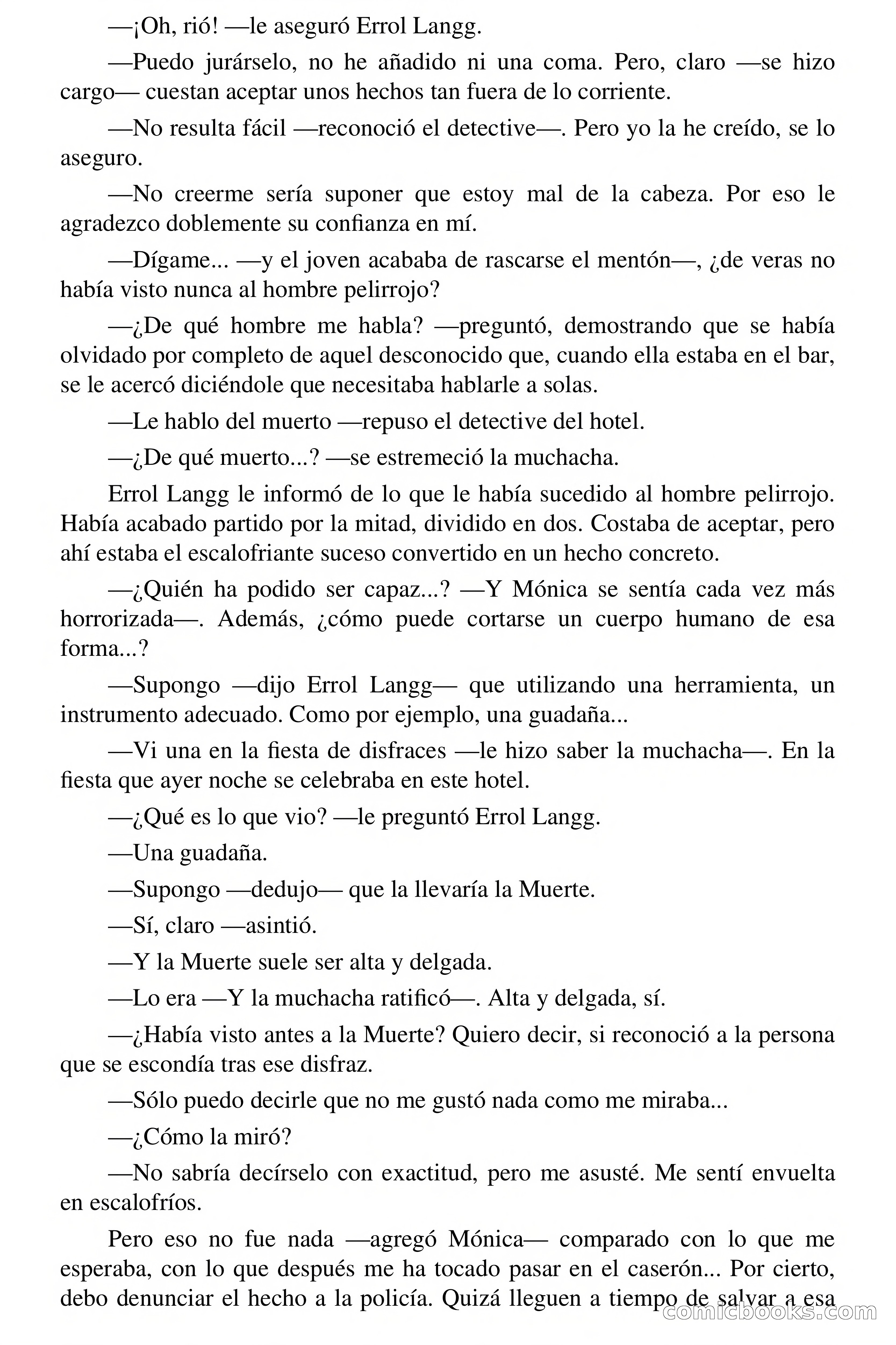 La guadaña de la muerte — page 29 of 75
