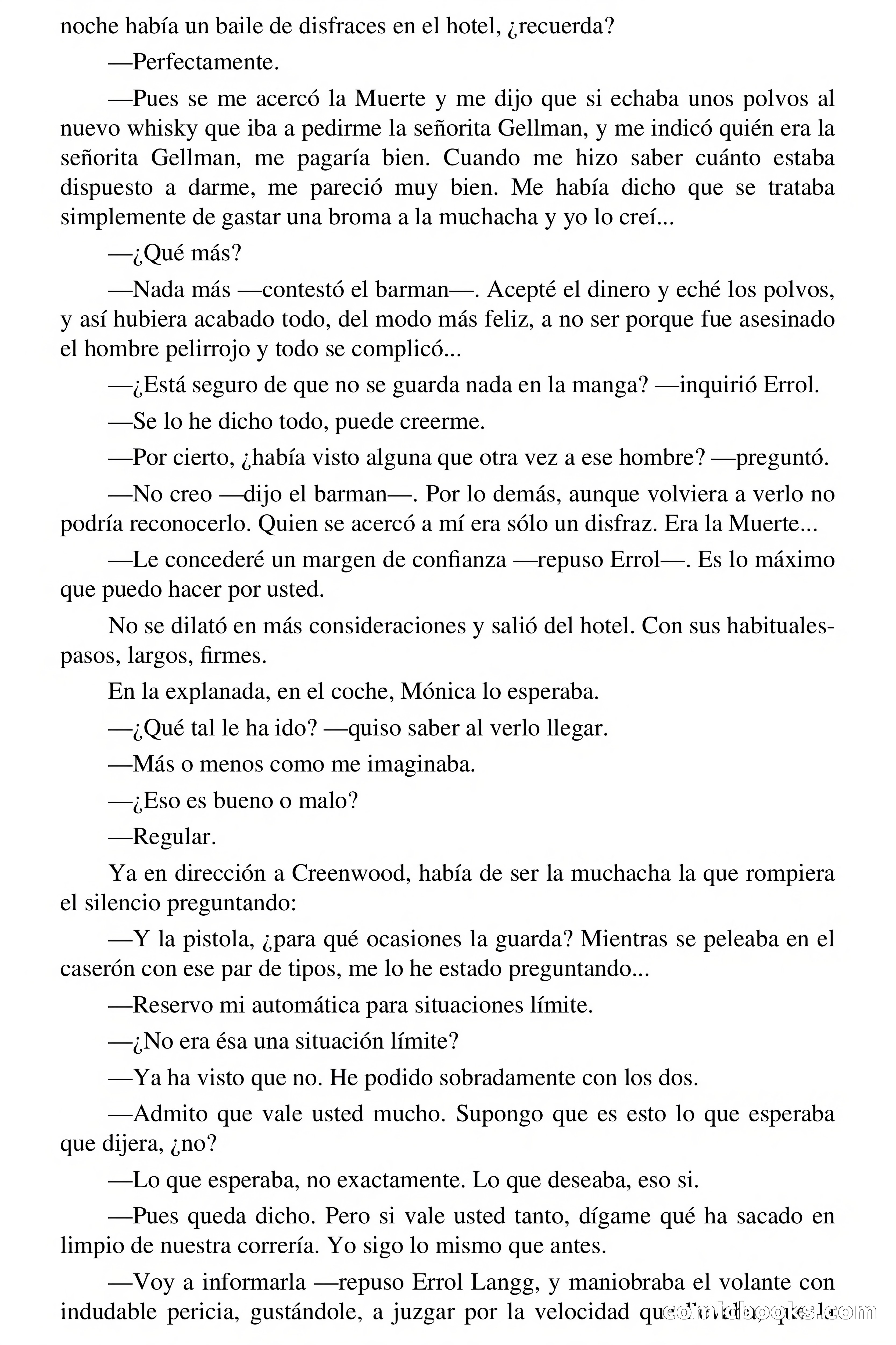 La guadaña de la muerte — page 56 of 75