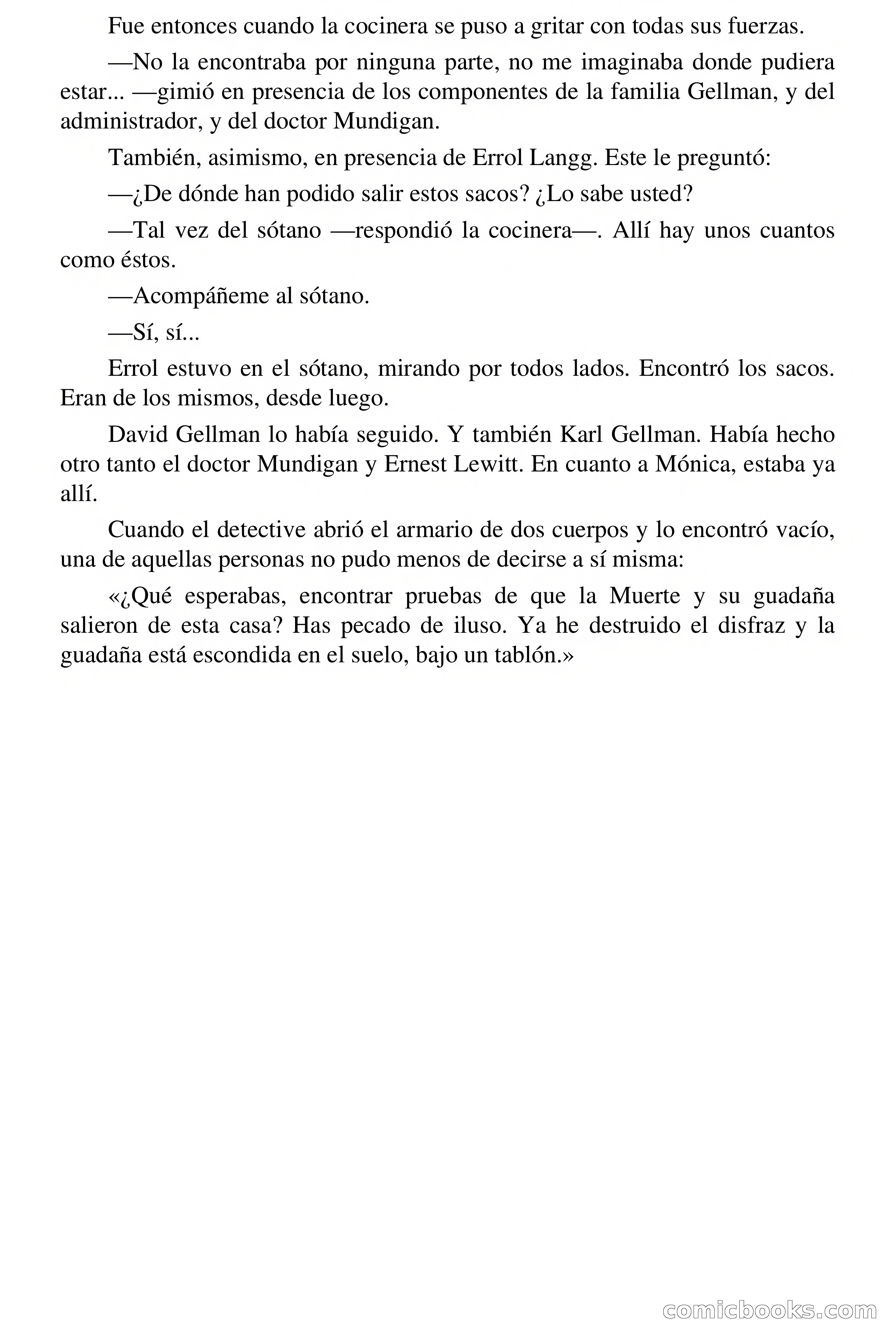 La guadaña de la muerte — page 61 of 75