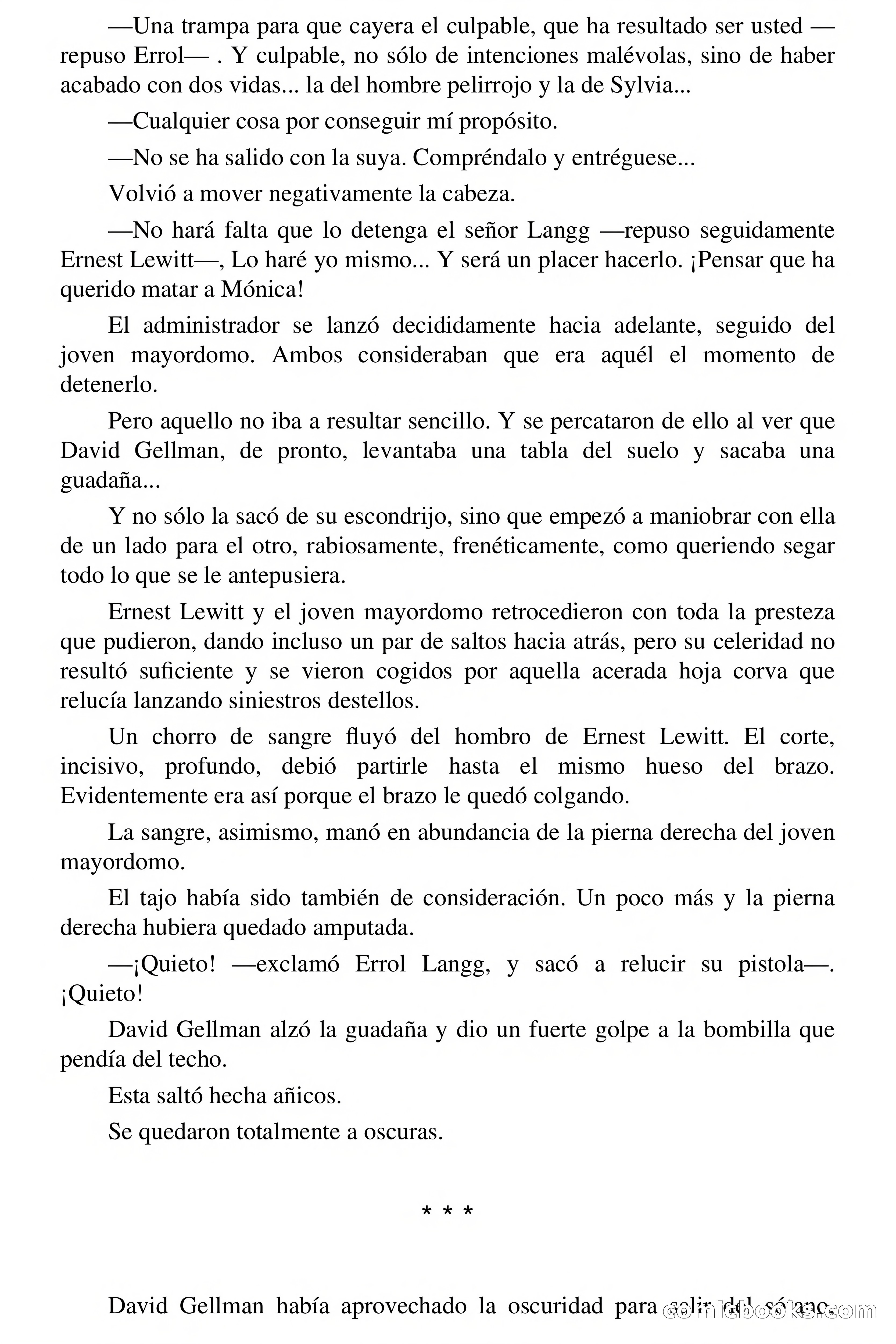La guadaña de la muerte — page 71 of 75