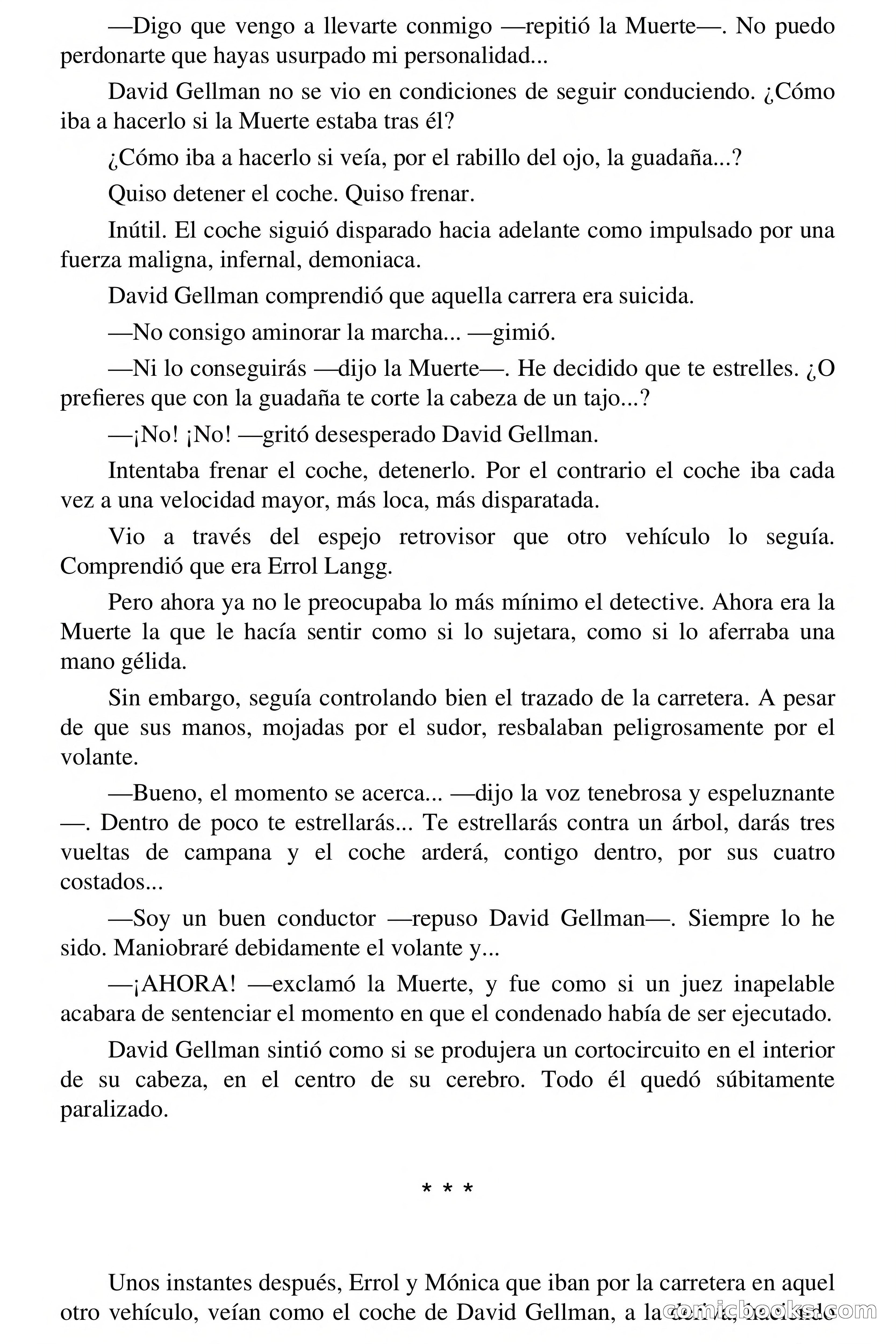 La guadaña de la muerte — page 73 of 75