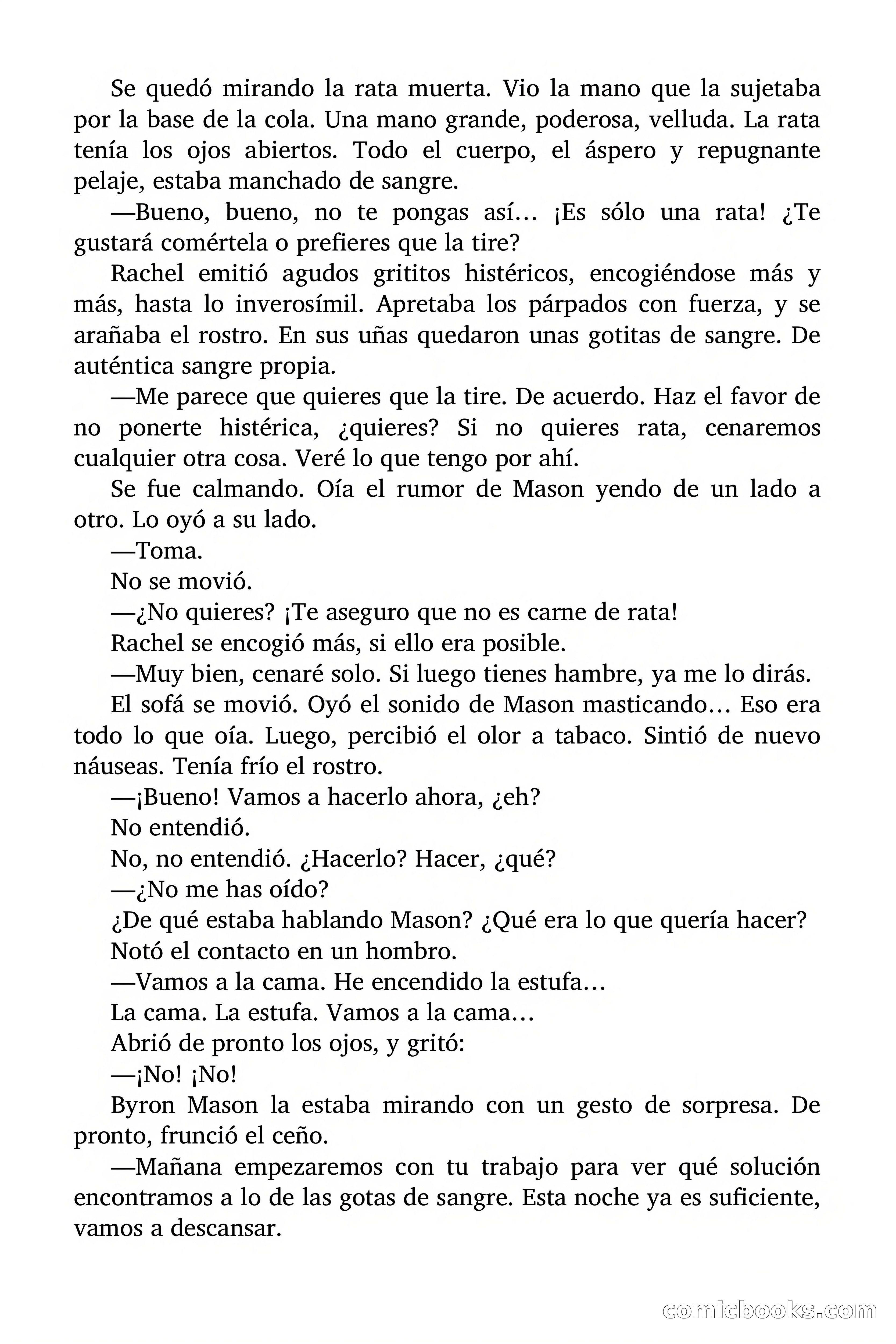 Selección Terror: Sangre con Cuentagotas — page 62 of 98