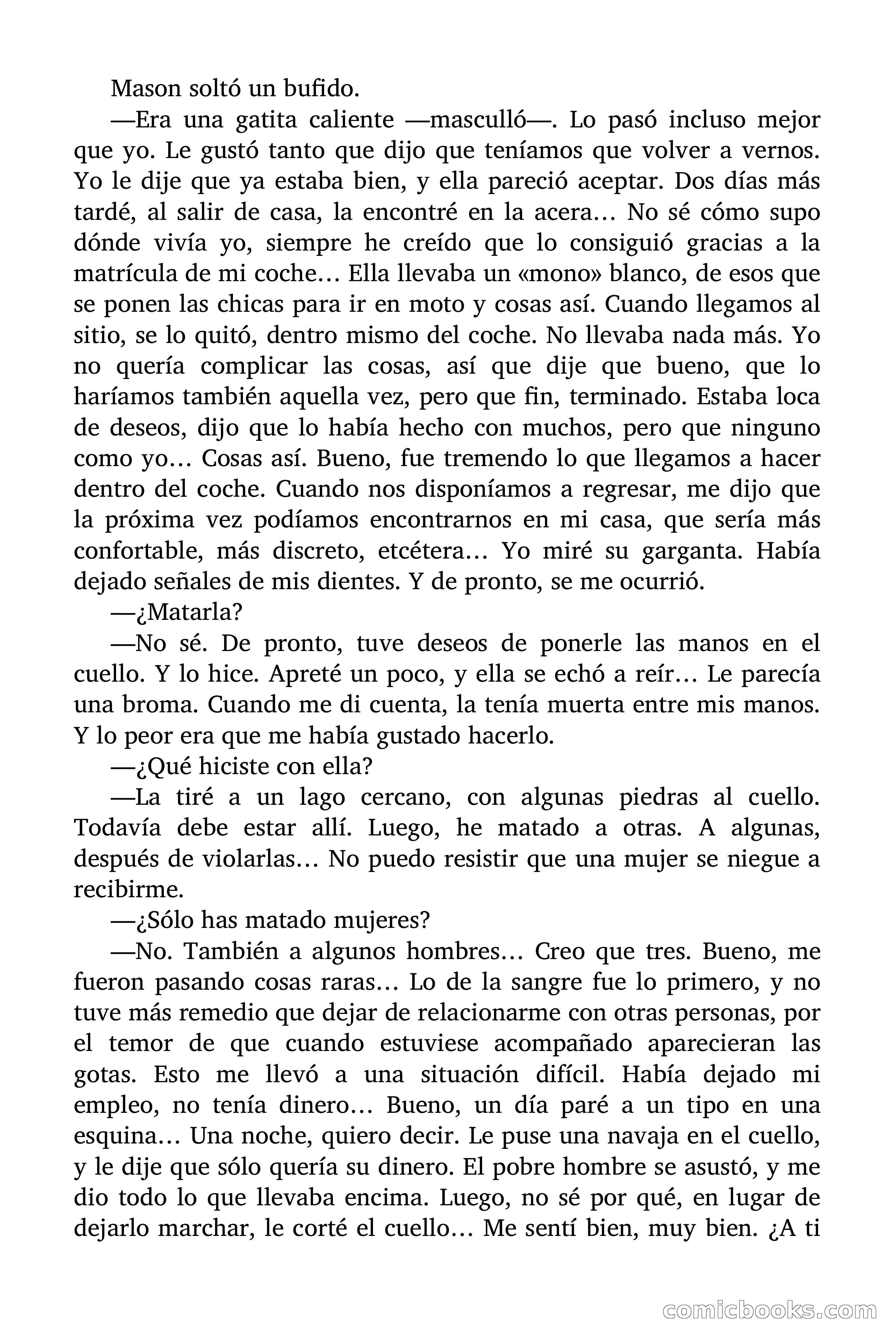 Selección Terror: Sangre con Cuentagotas — page 72 of 98