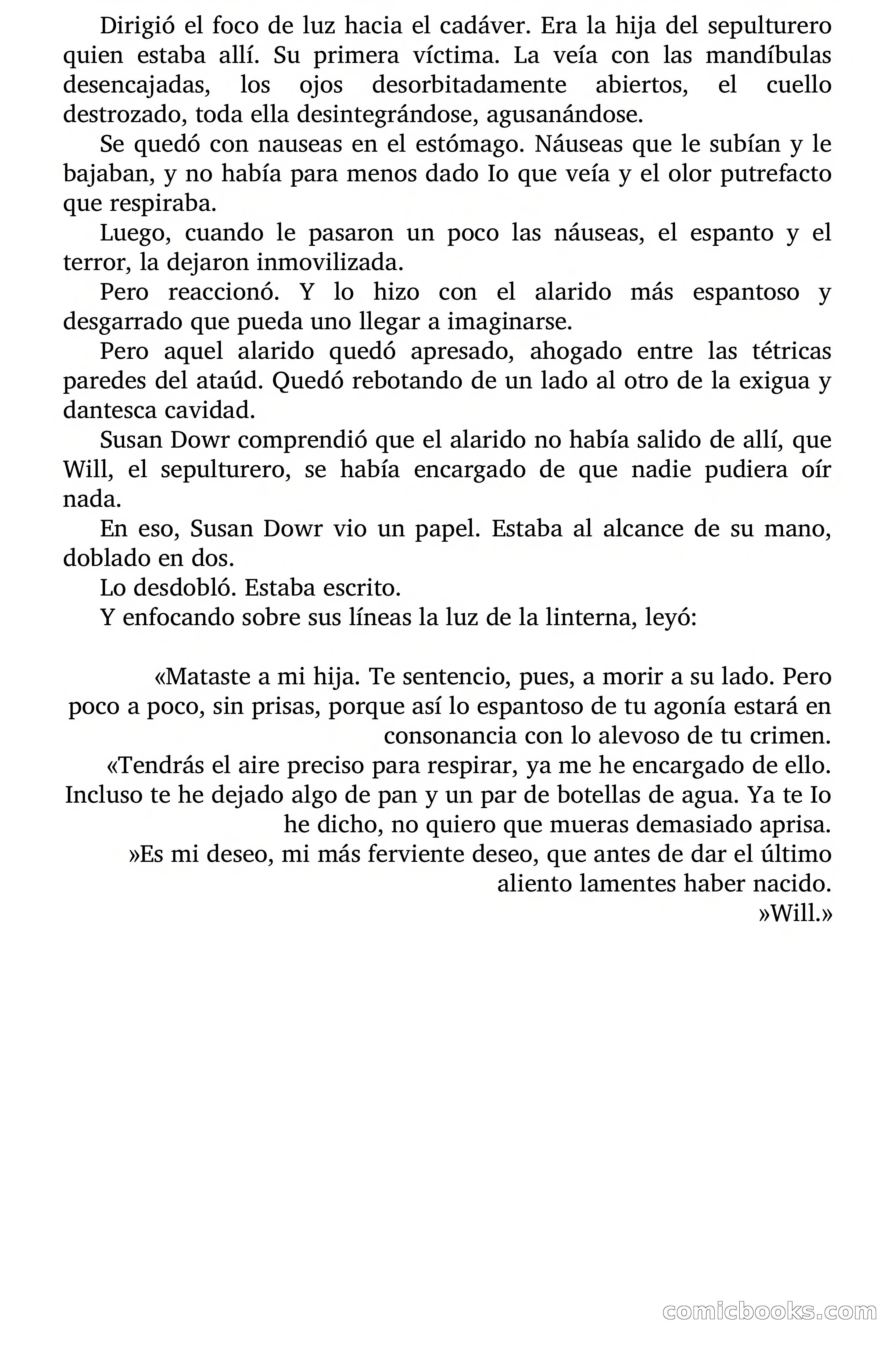 Lamentarás haber nacido — page 73 of 75