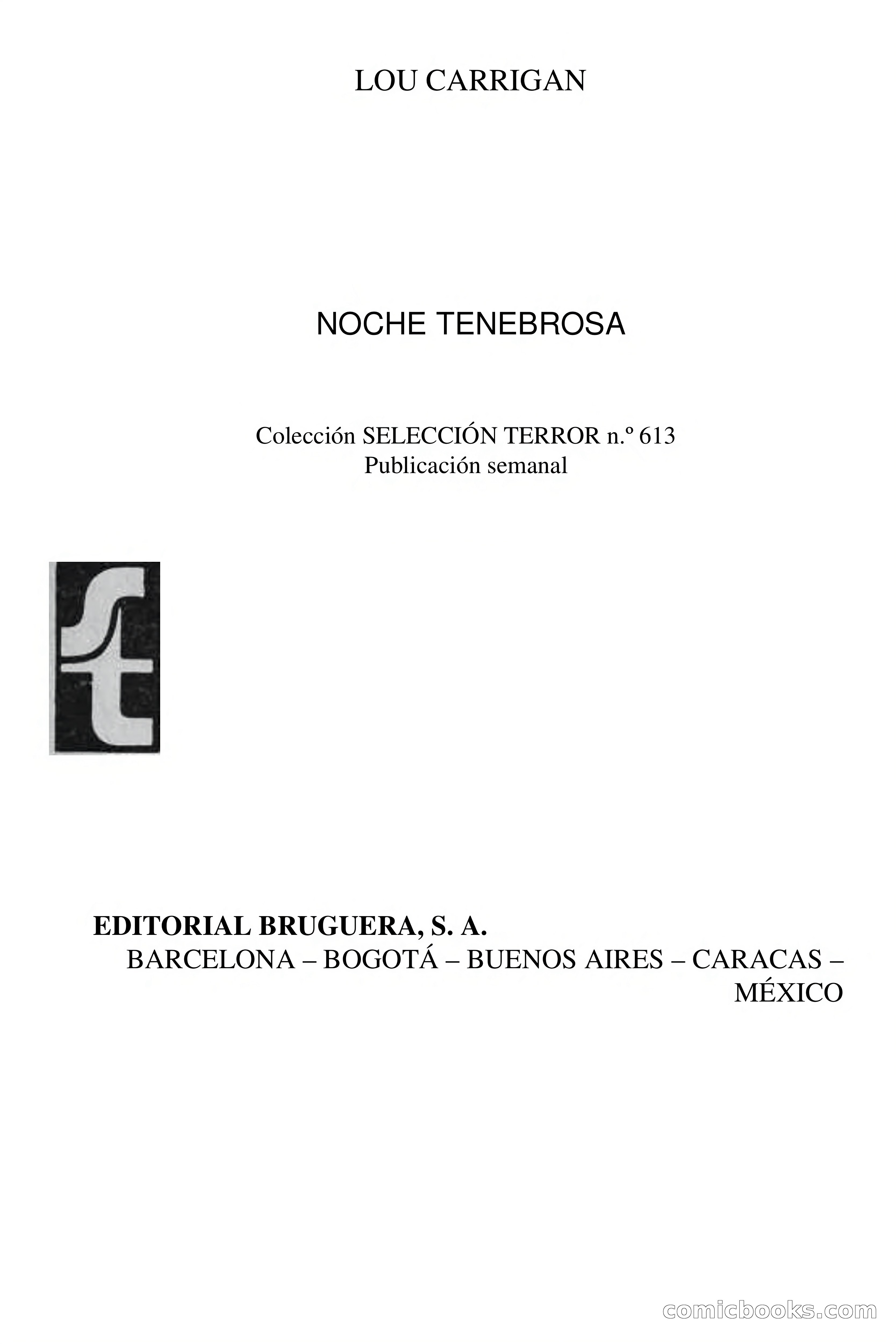 Noche tenebrosa — page 3 of 72