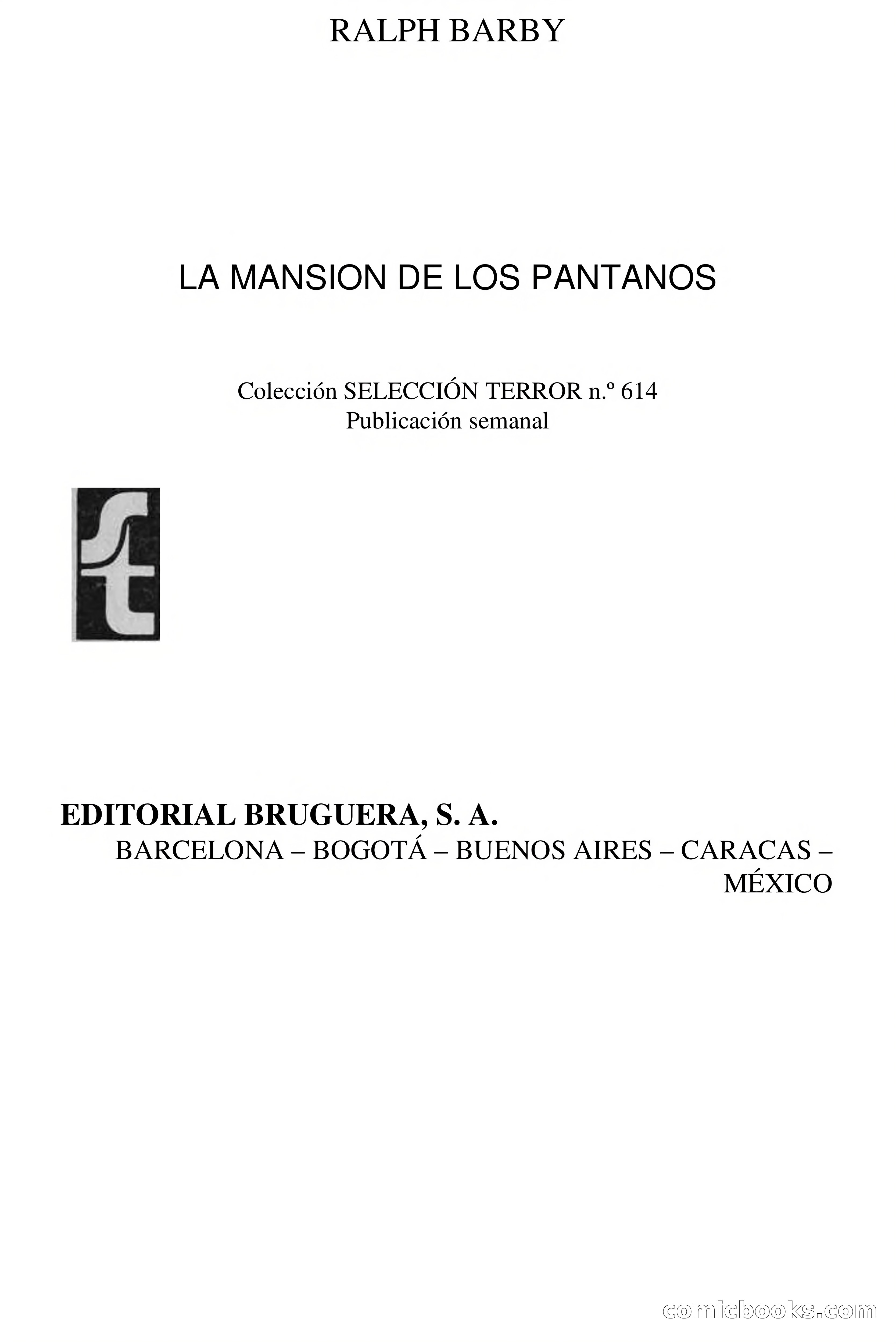 La mansión de los pantanos — page 4 of 63
