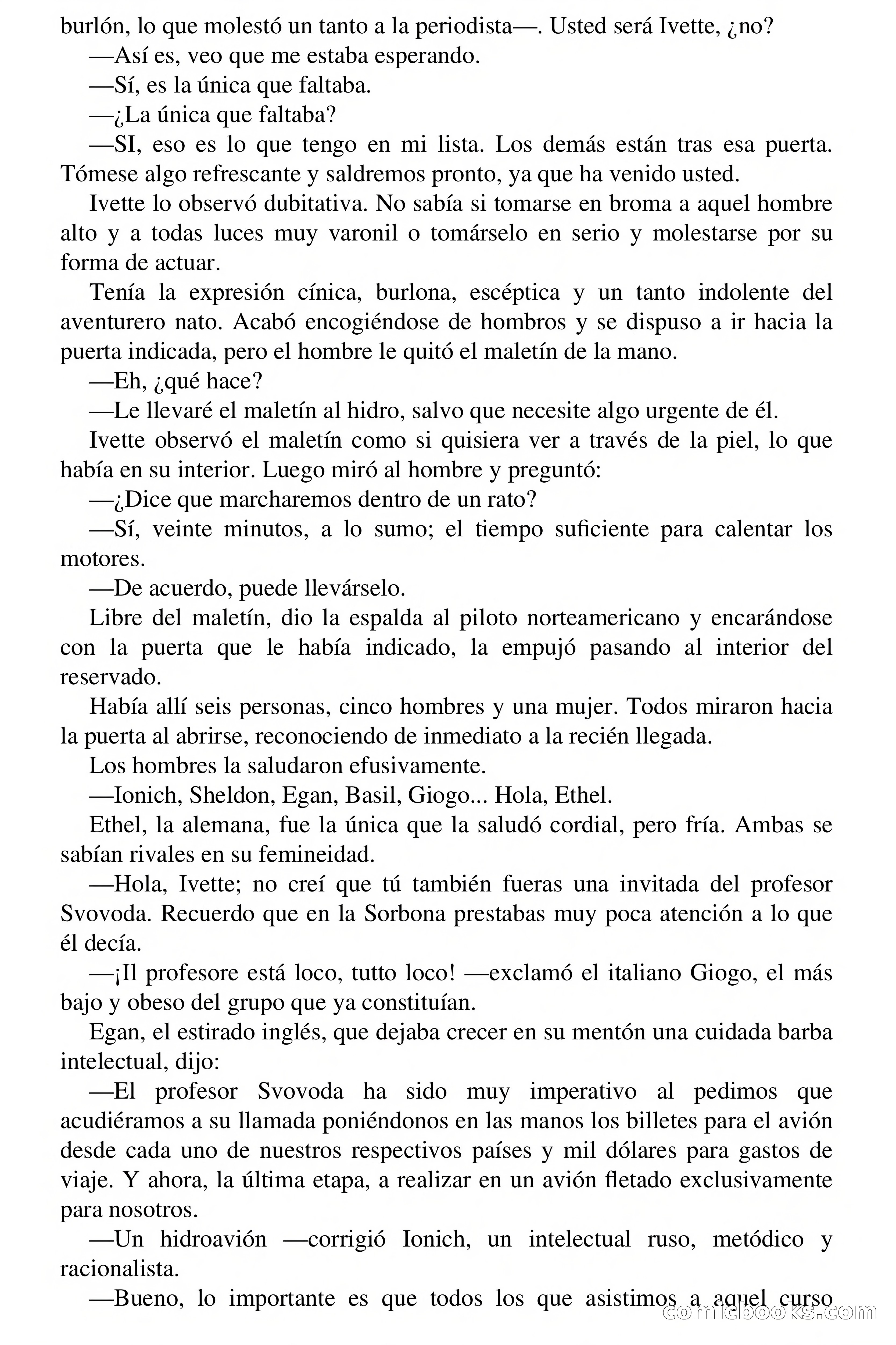 La mansión de los pantanos — page 8 of 63
