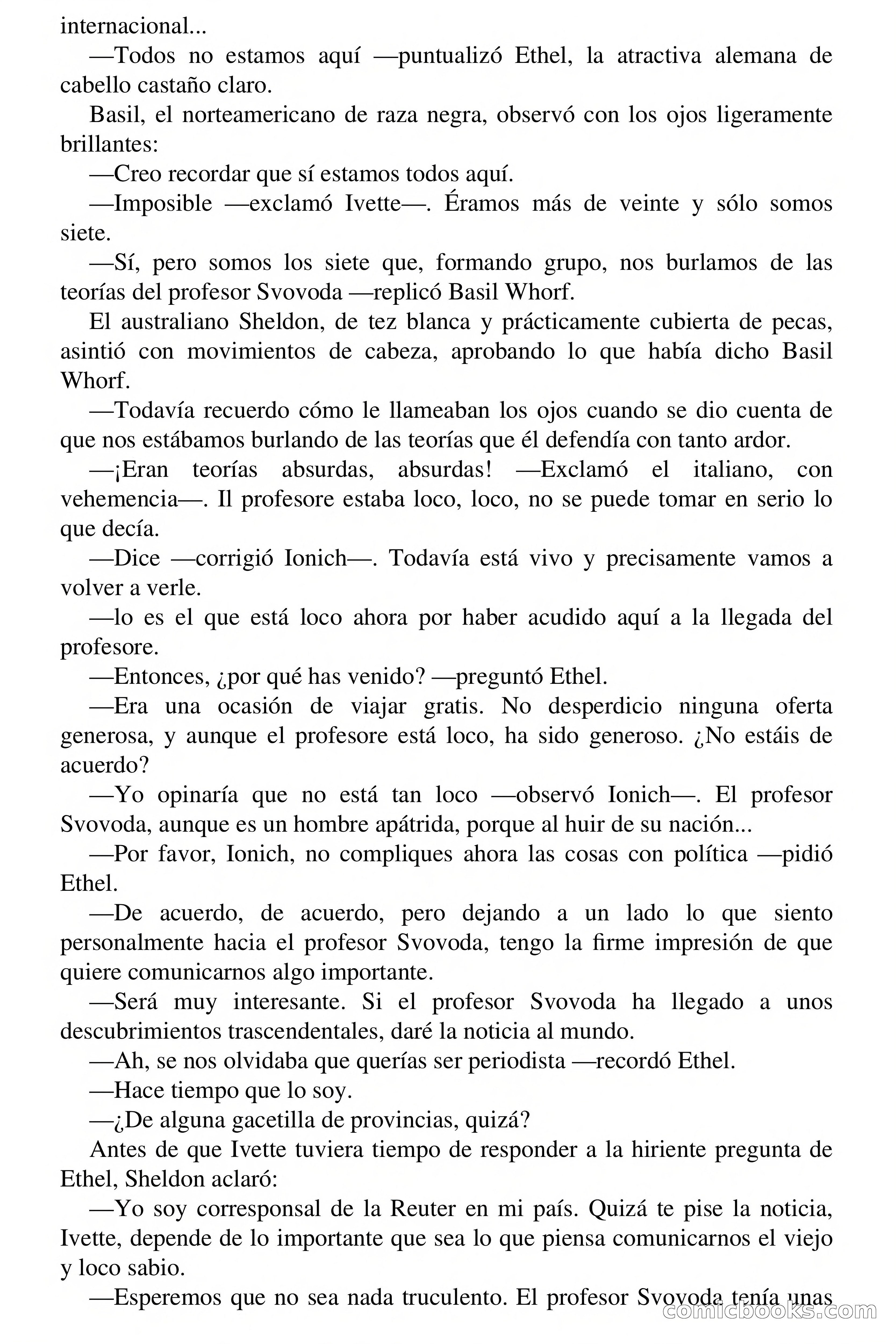 La mansión de los pantanos — page 9 of 63