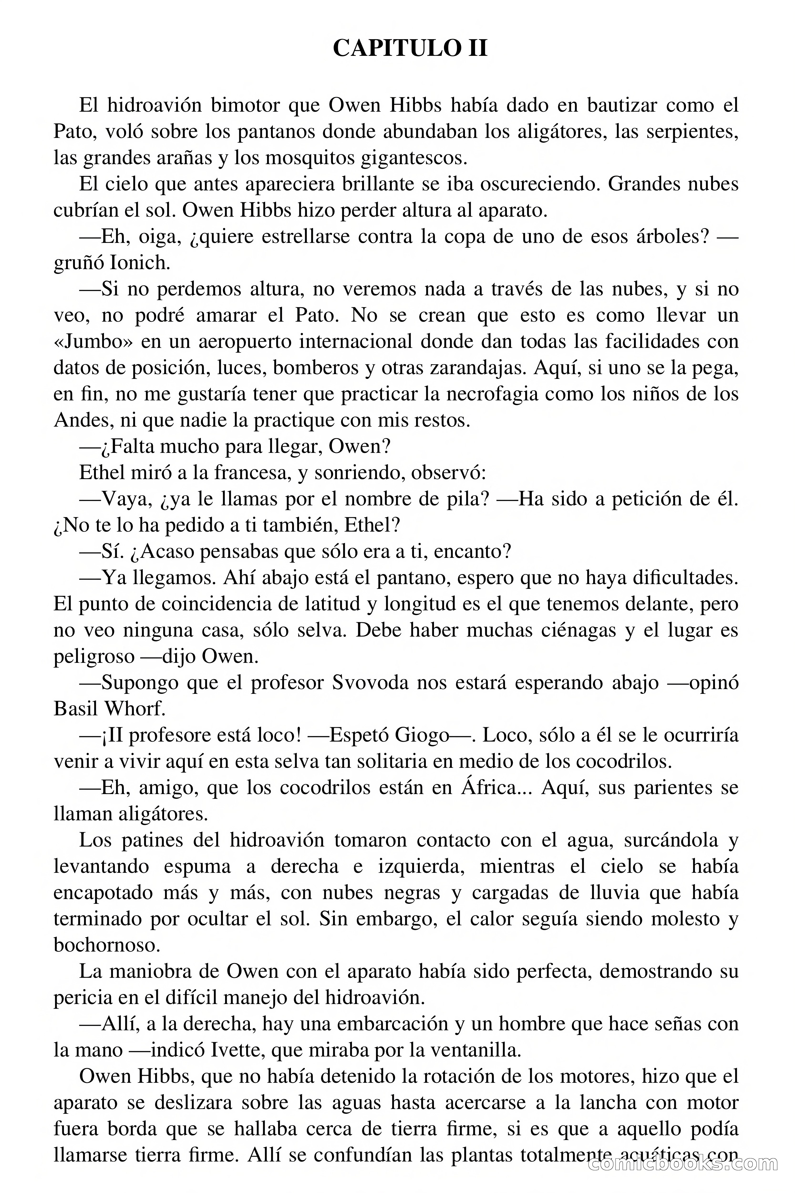 La mansión de los pantanos — page 11 of 63