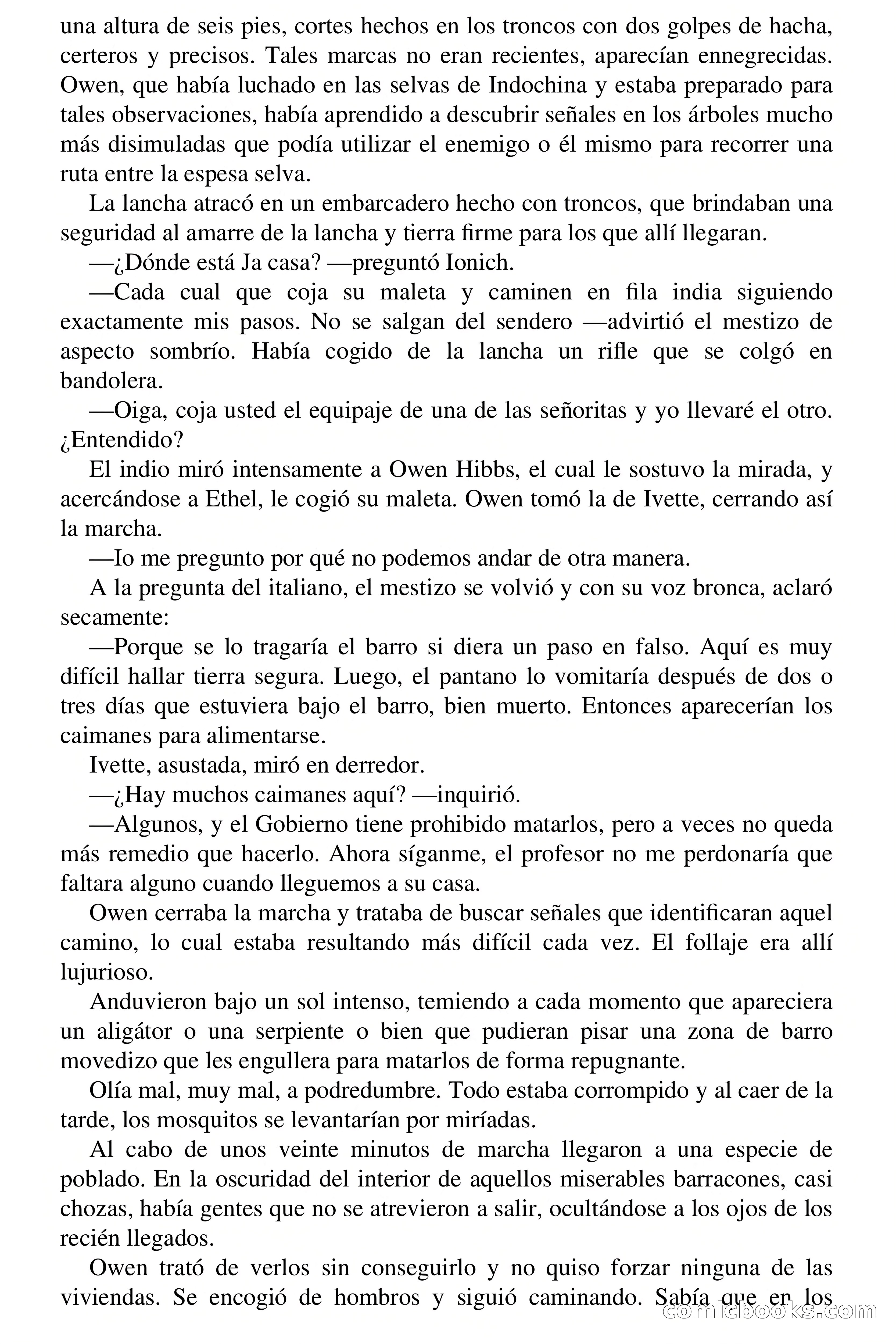 La mansión de los pantanos — page 13 of 63
