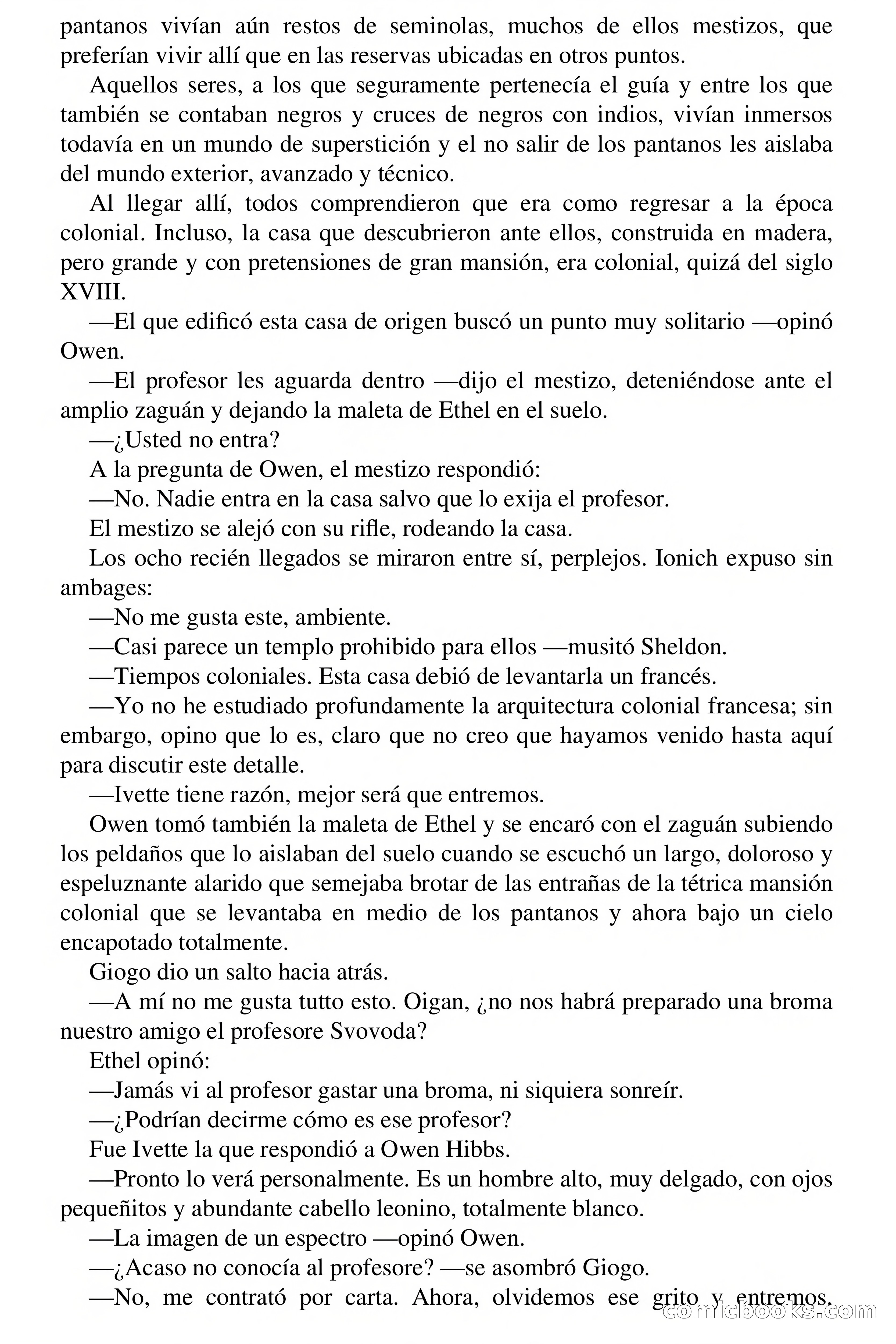 La mansión de los pantanos — page 14 of 63