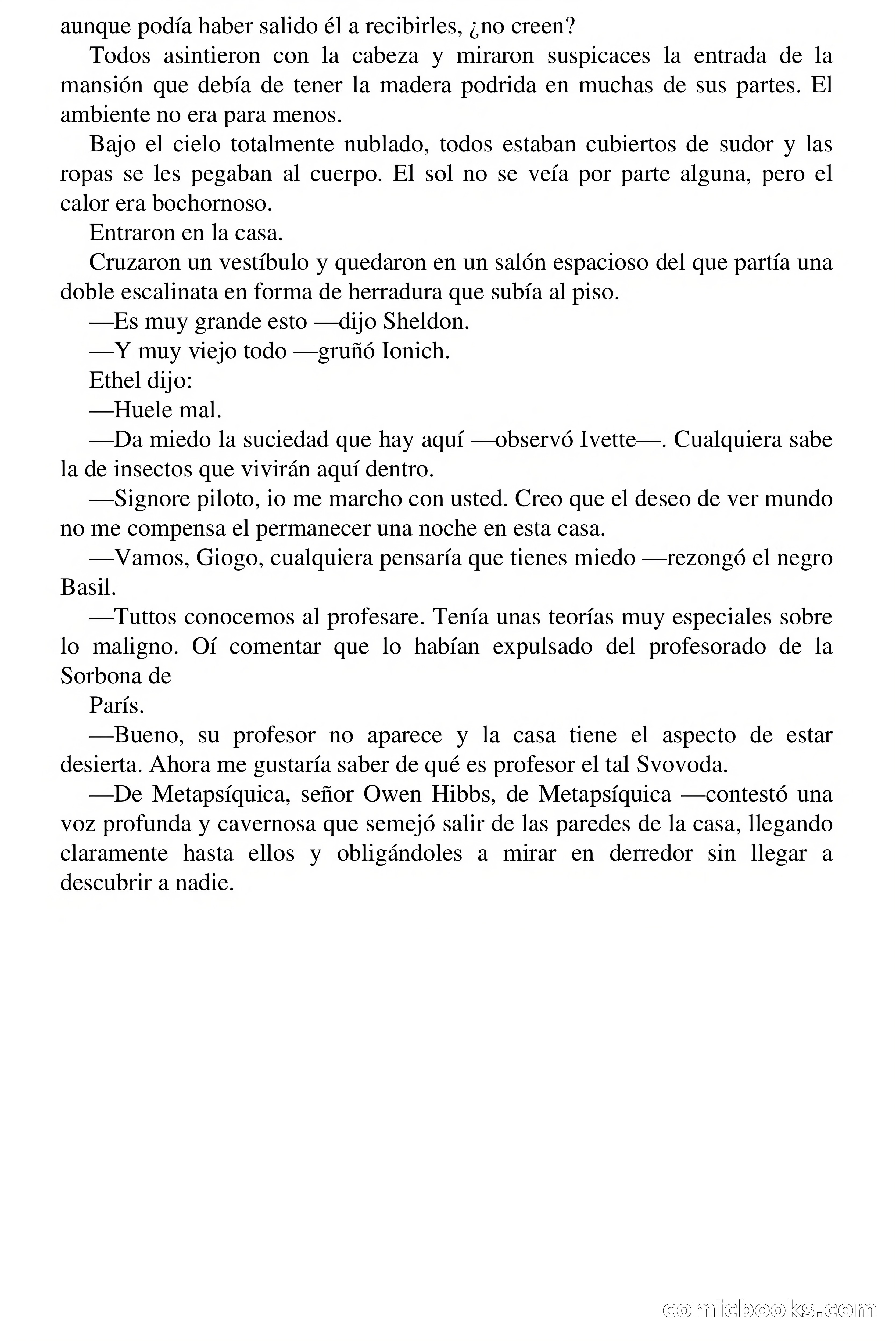 La mansión de los pantanos — page 15 of 63