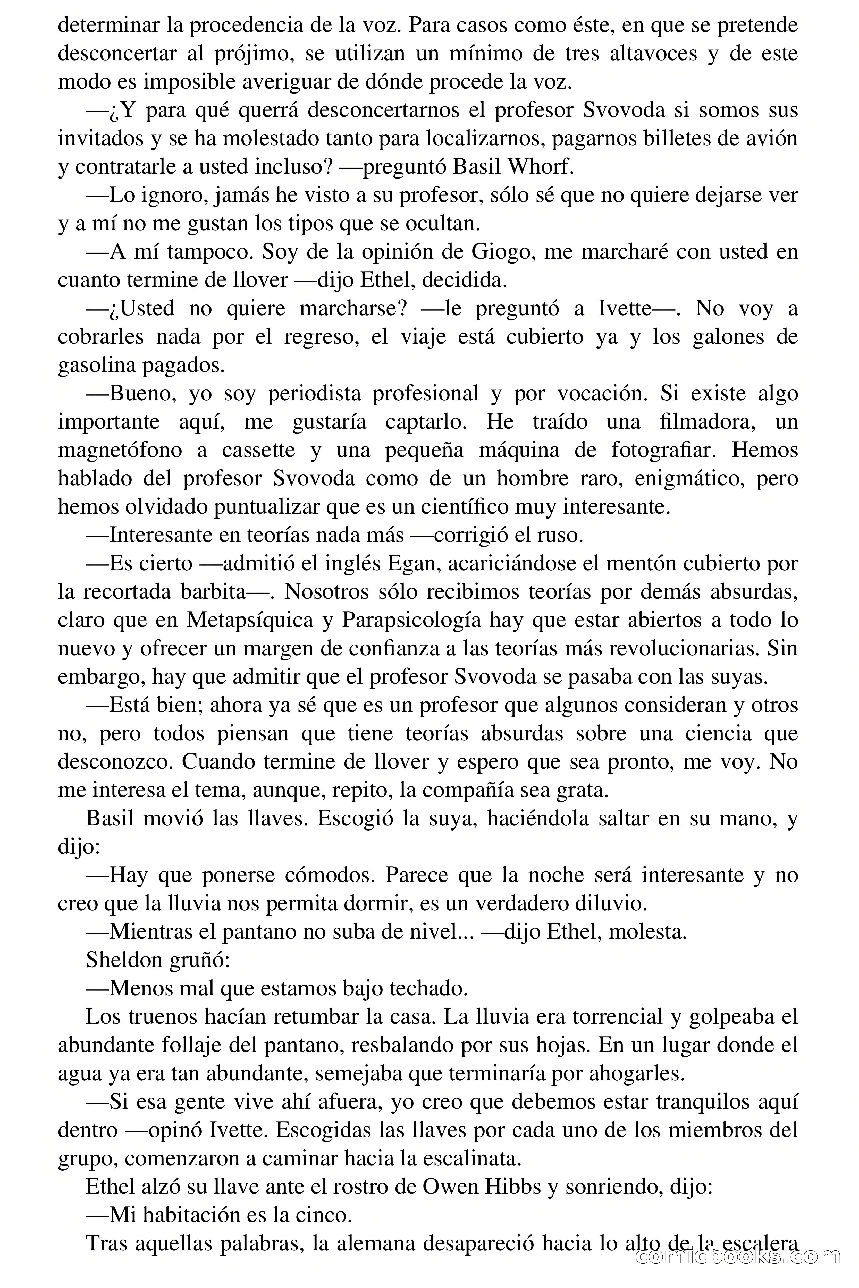 La mansión de los pantanos — page 17 of 63