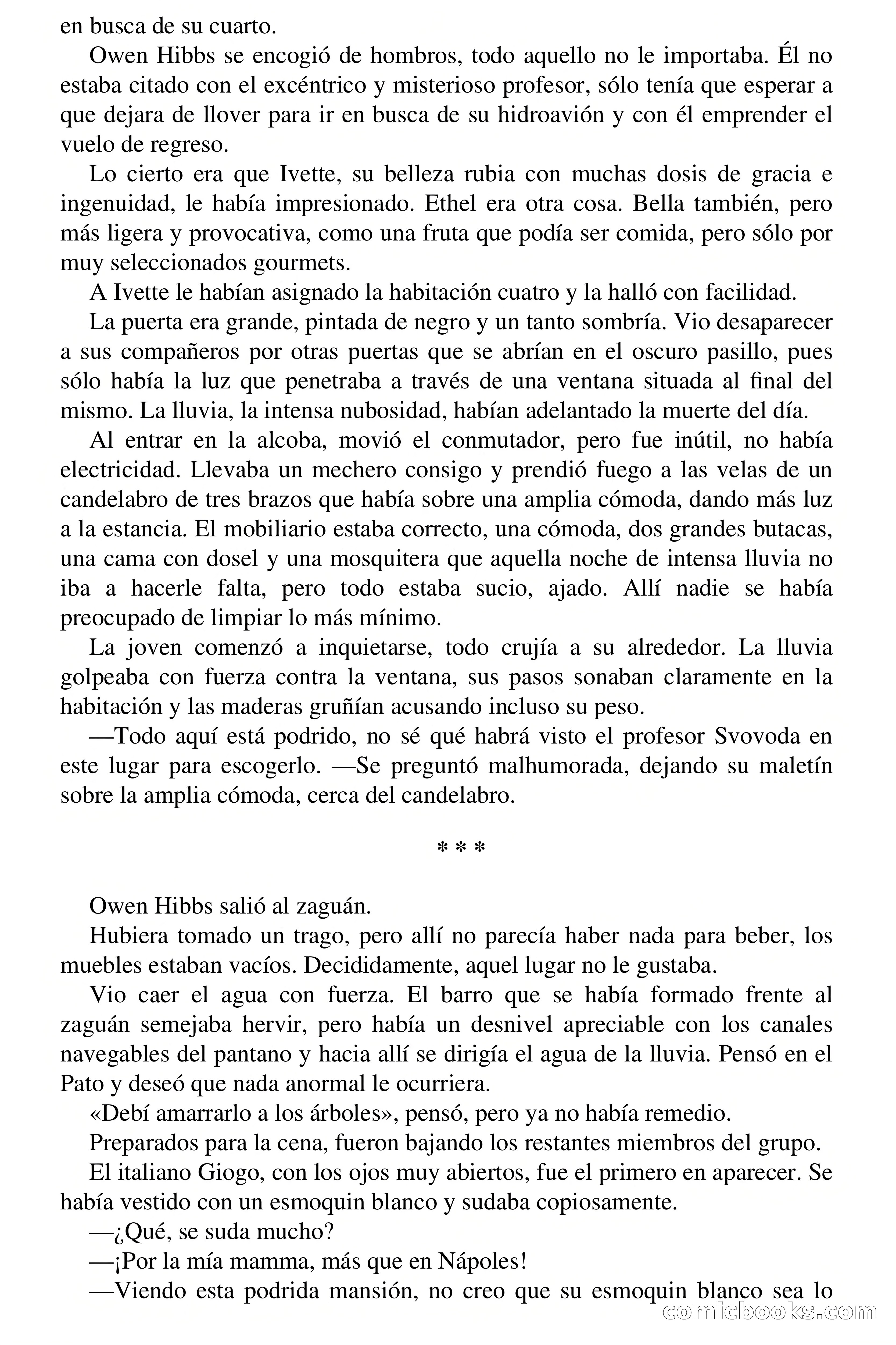 La mansión de los pantanos — page 18 of 63