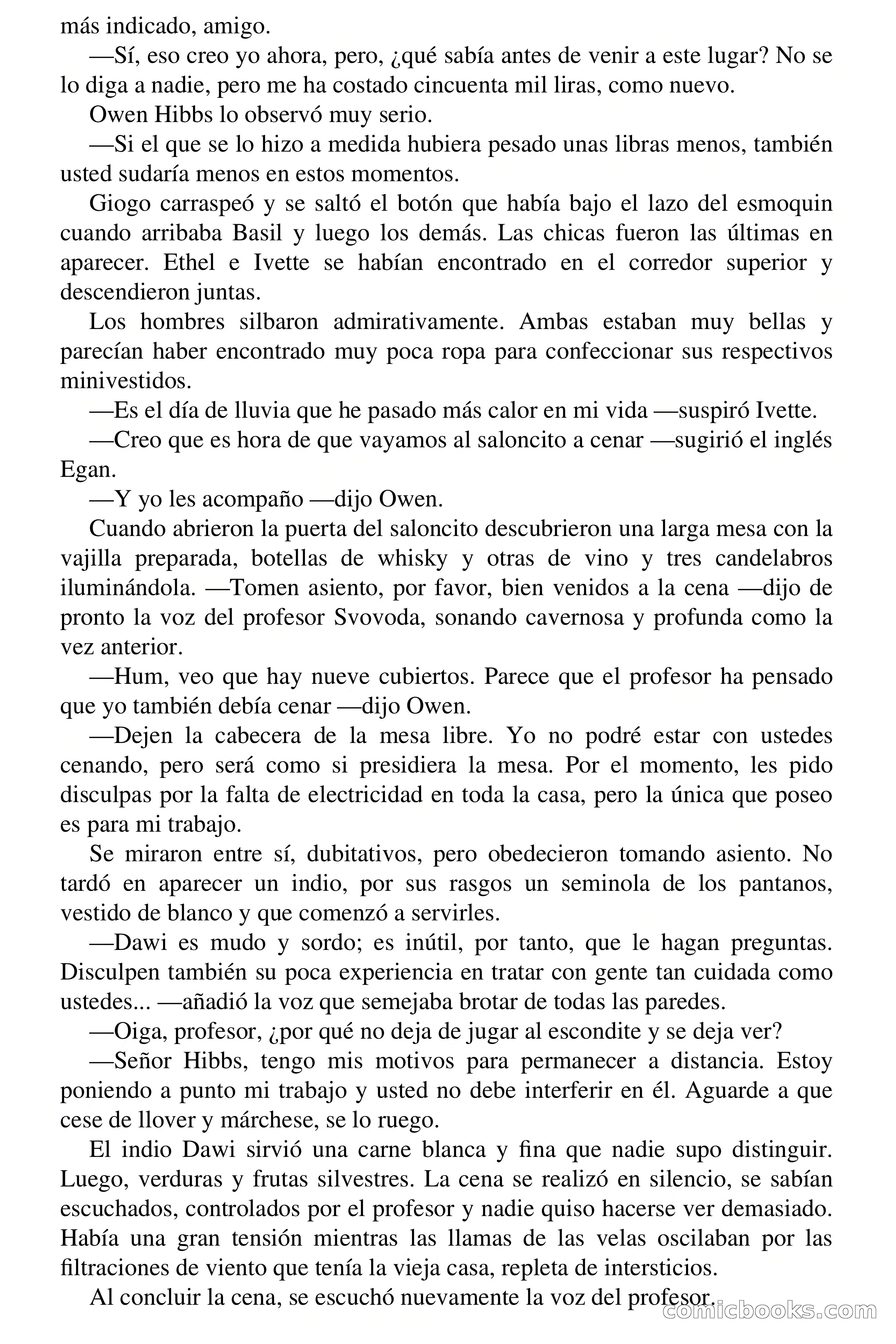 La mansión de los pantanos — page 19 of 63