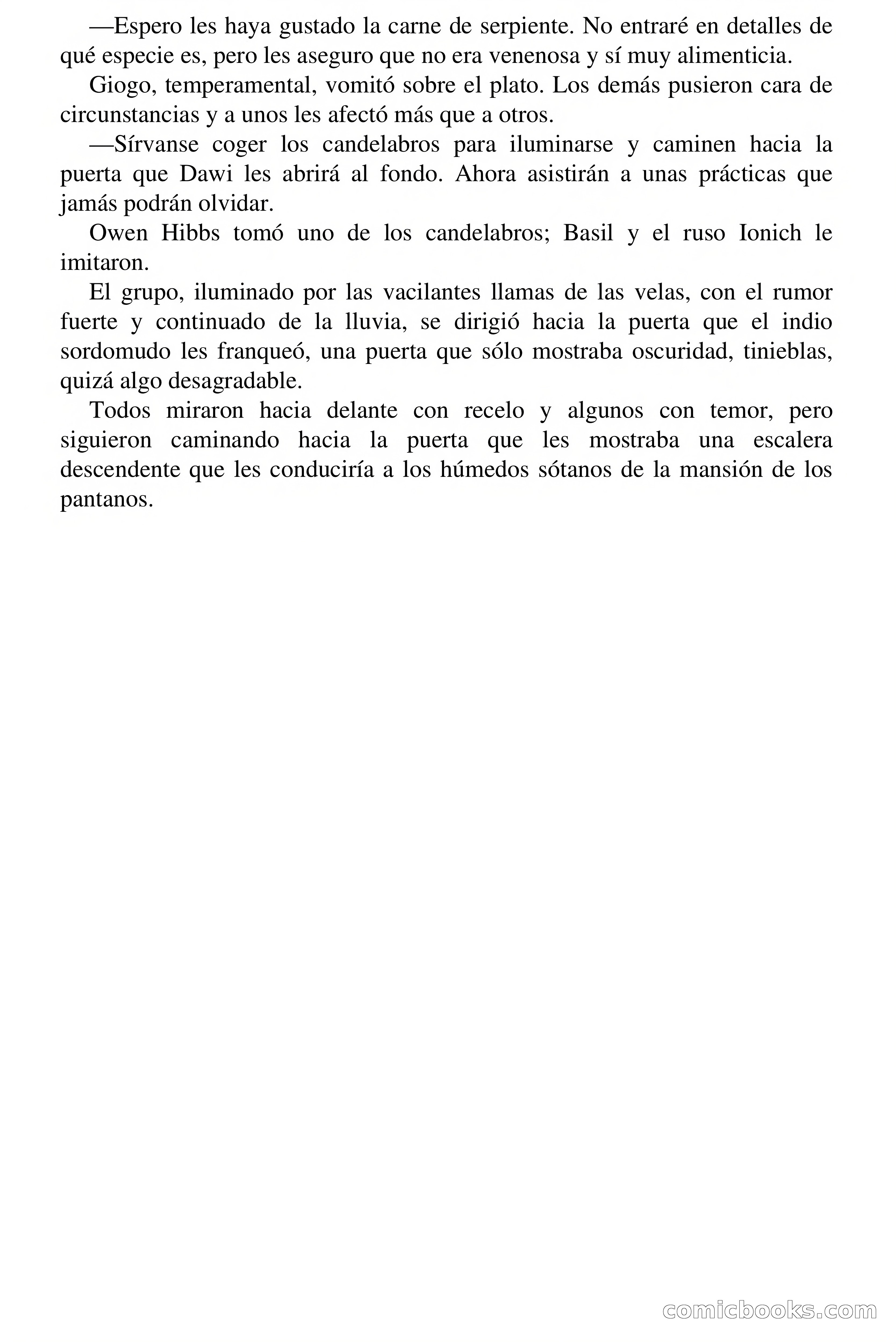 La mansión de los pantanos — page 20 of 63