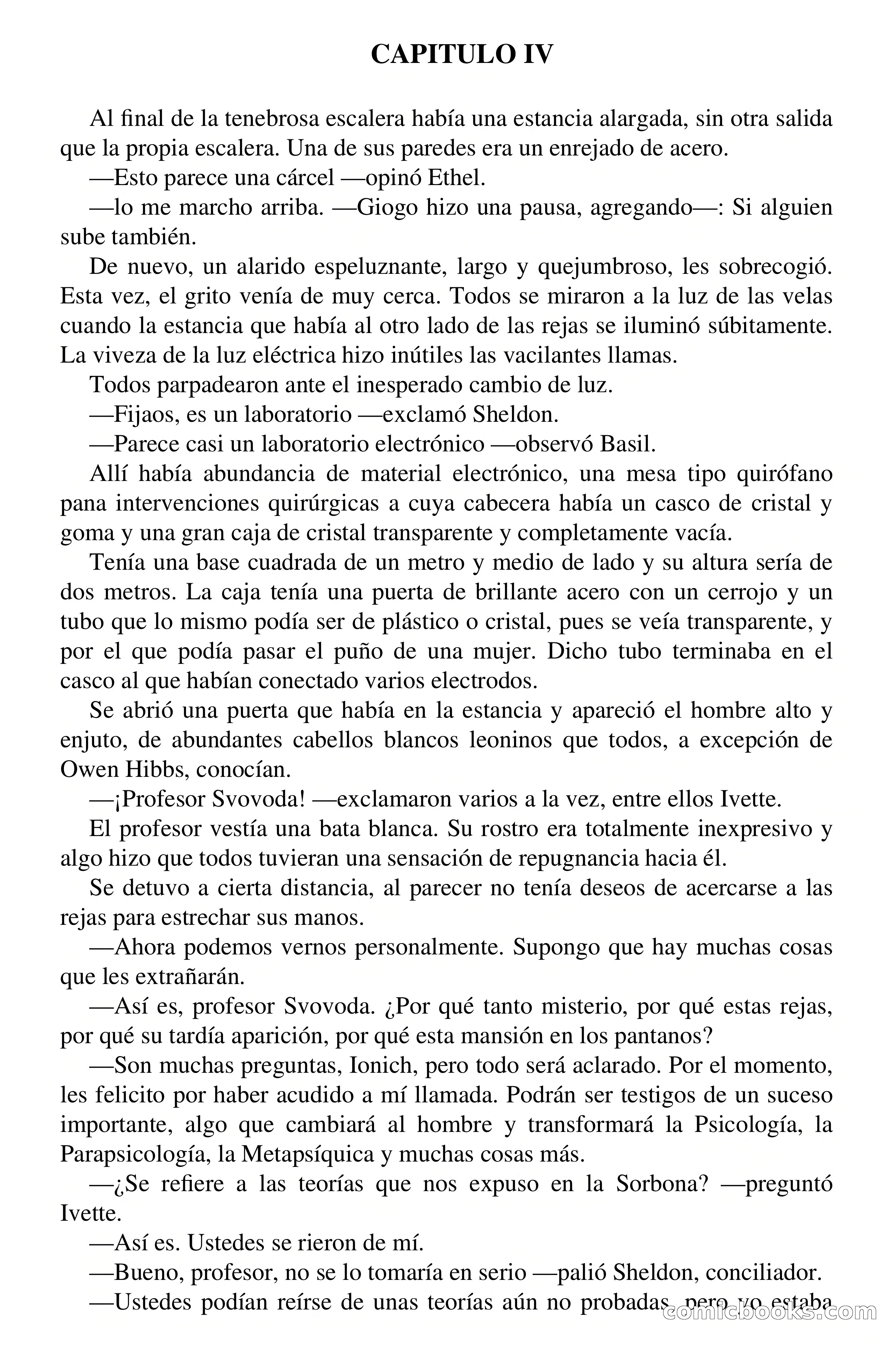 La mansión de los pantanos — page 21 of 63
