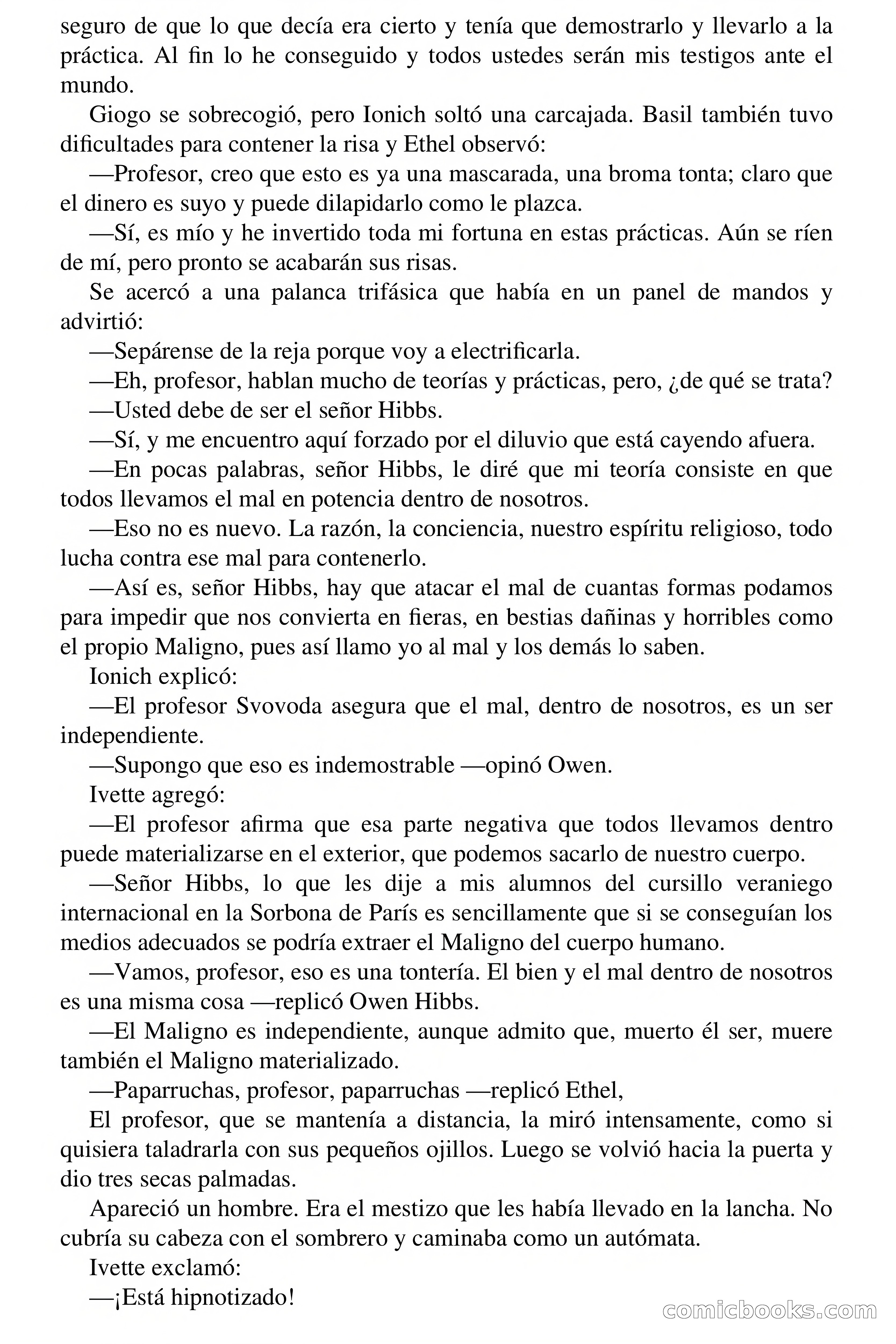 La mansión de los pantanos — page 22 of 63