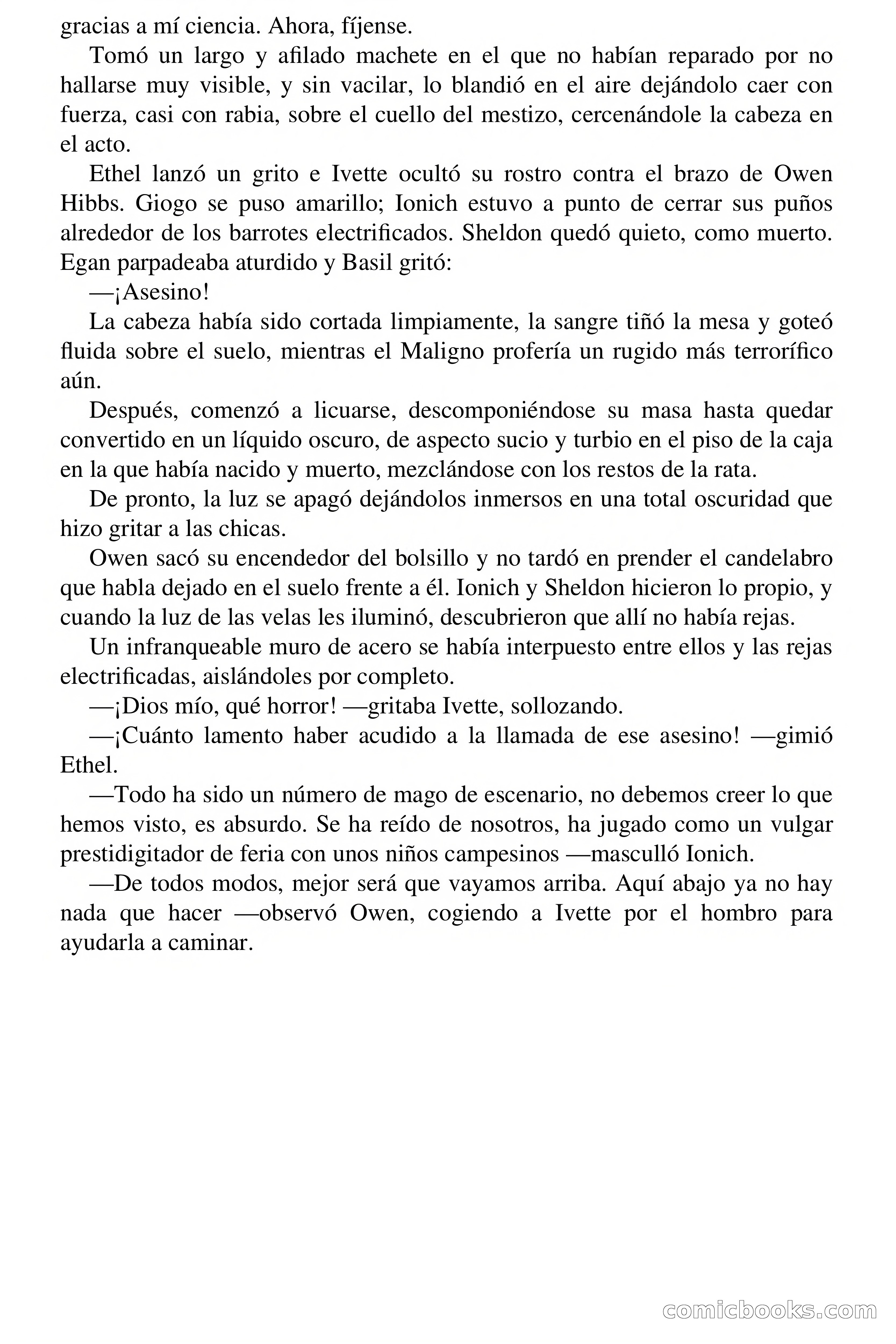 La mansión de los pantanos — page 26 of 63