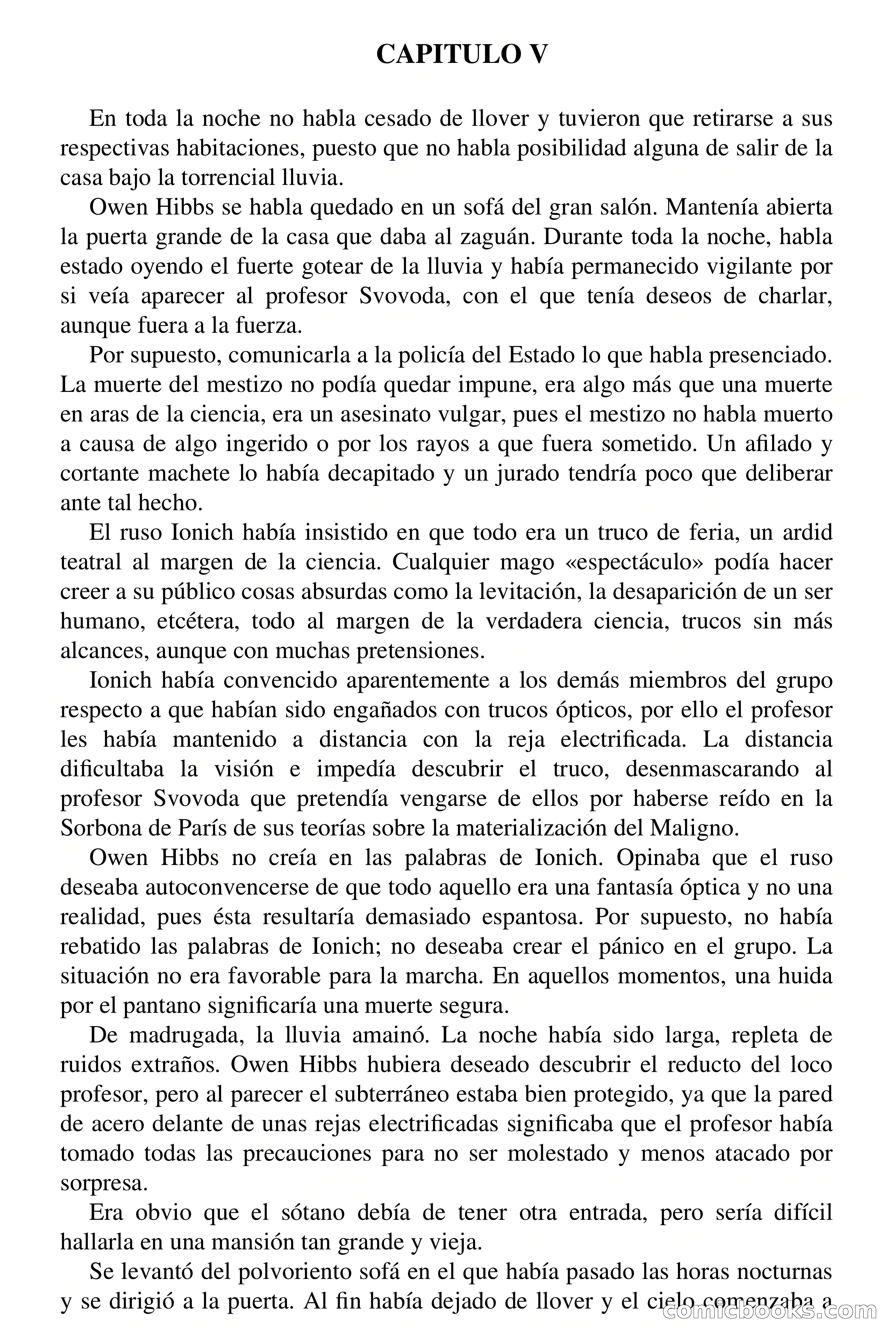 La mansión de los pantanos — page 27 of 63
