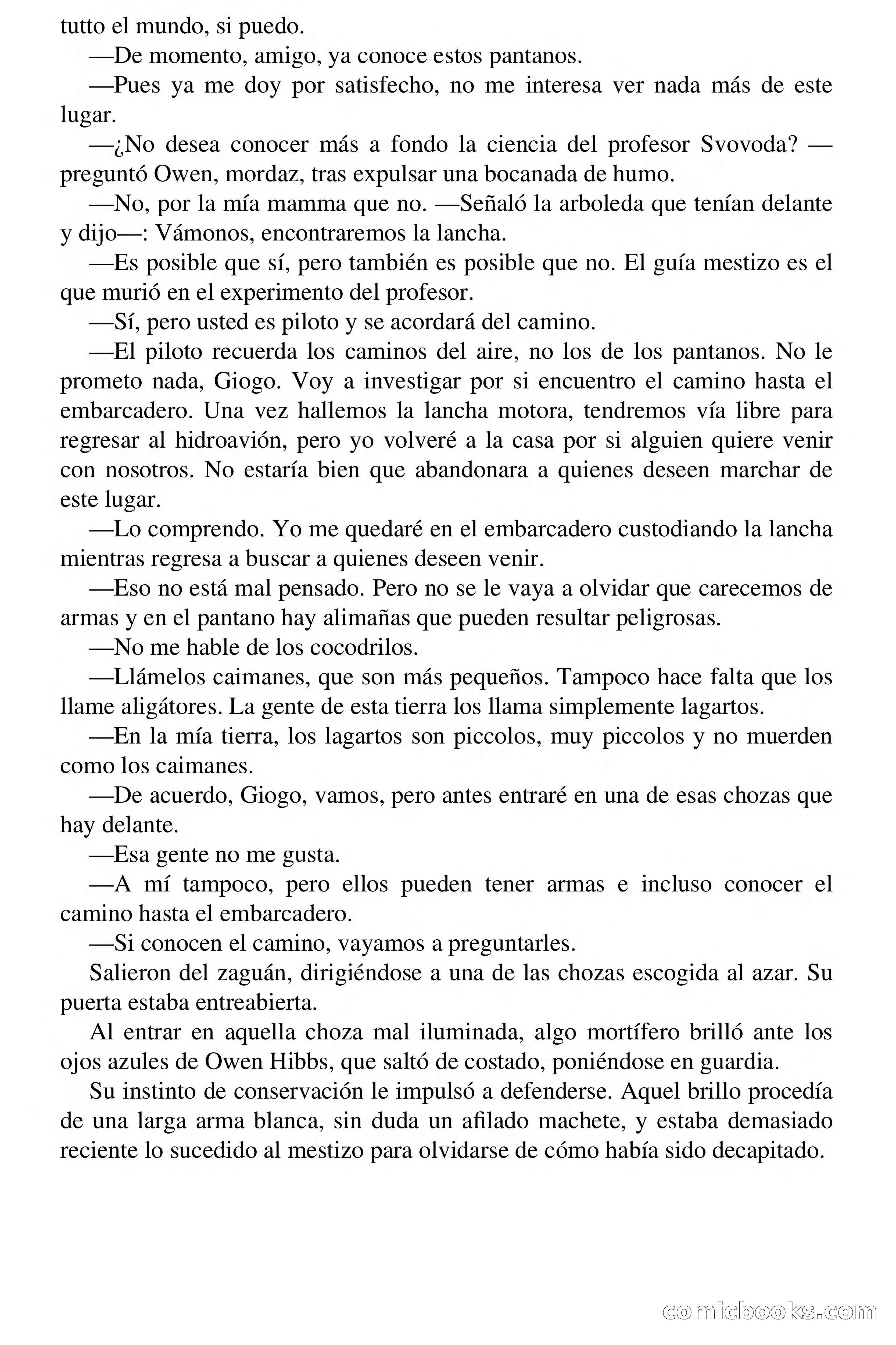 La mansión de los pantanos — page 29 of 63