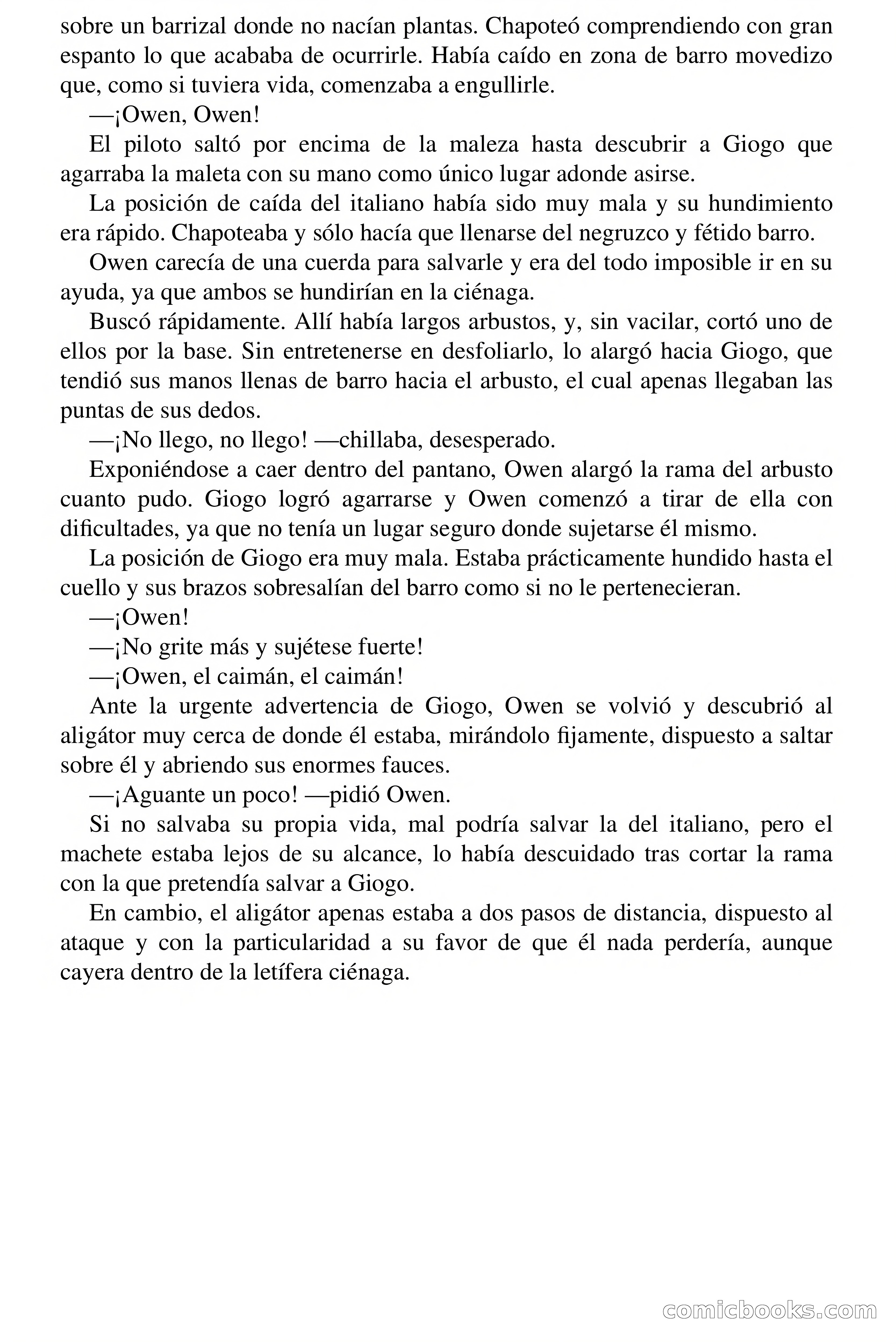 La mansión de los pantanos — page 32 of 63