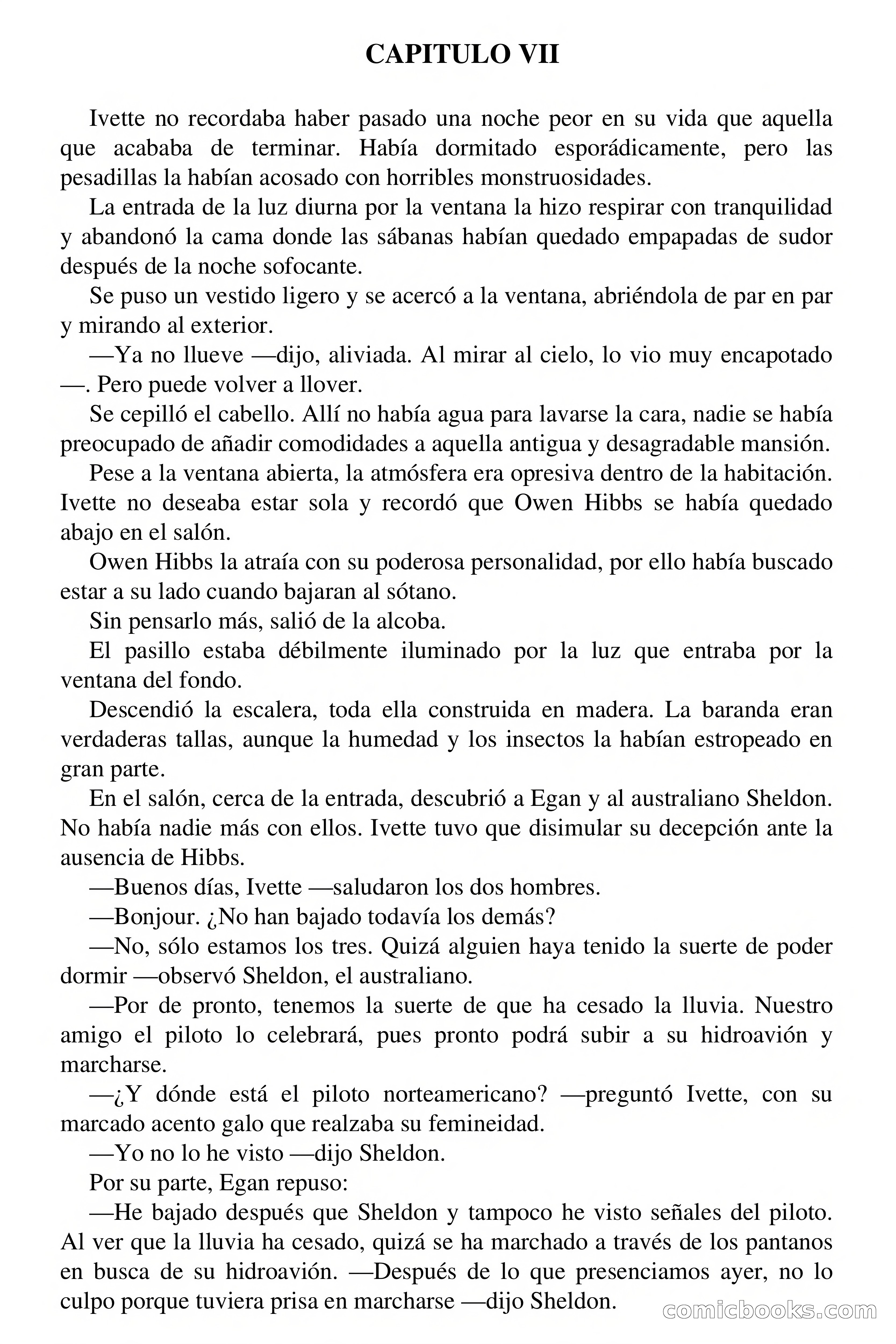 La mansión de los pantanos — page 33 of 63