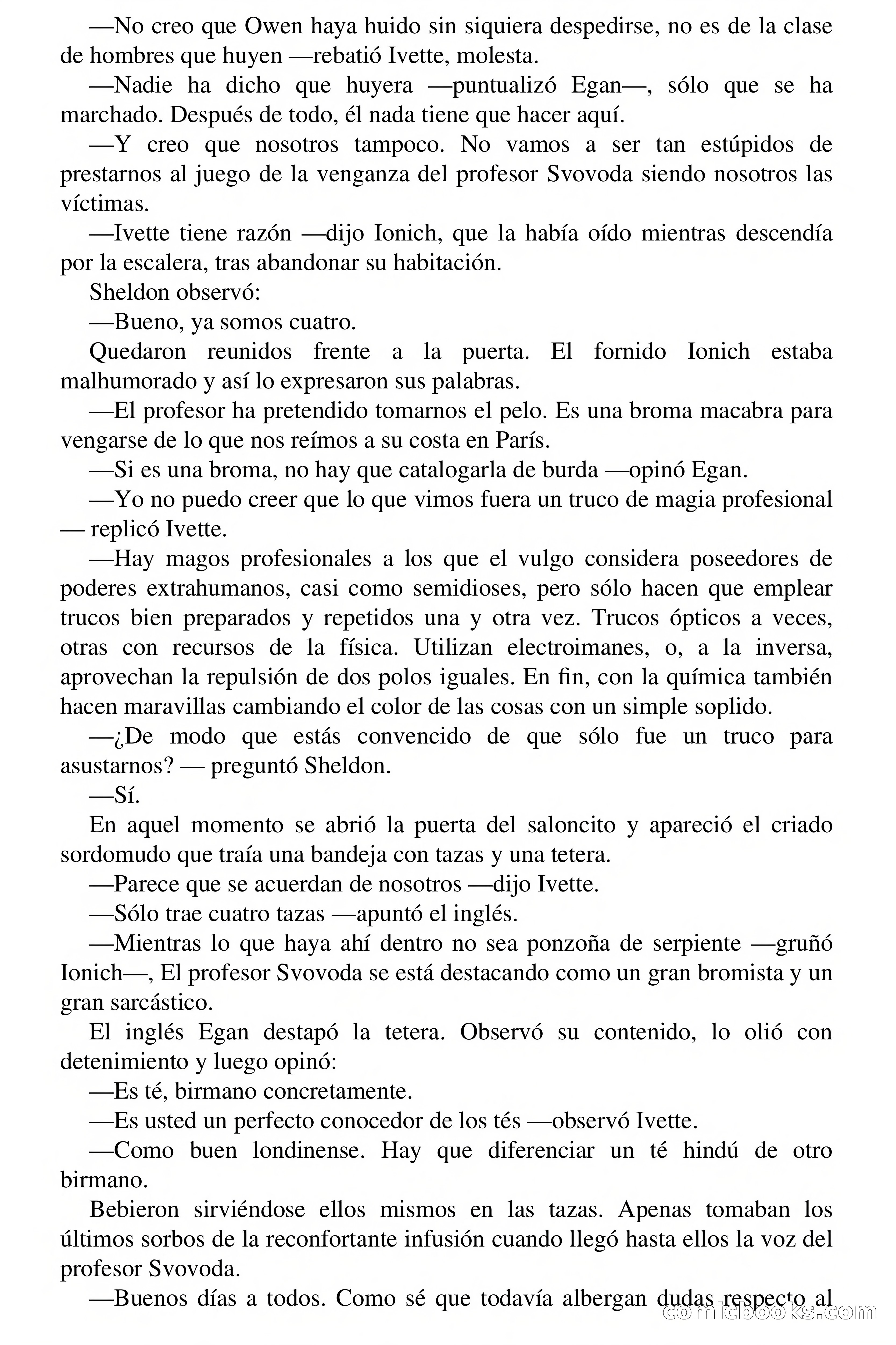 La mansión de los pantanos — page 34 of 63