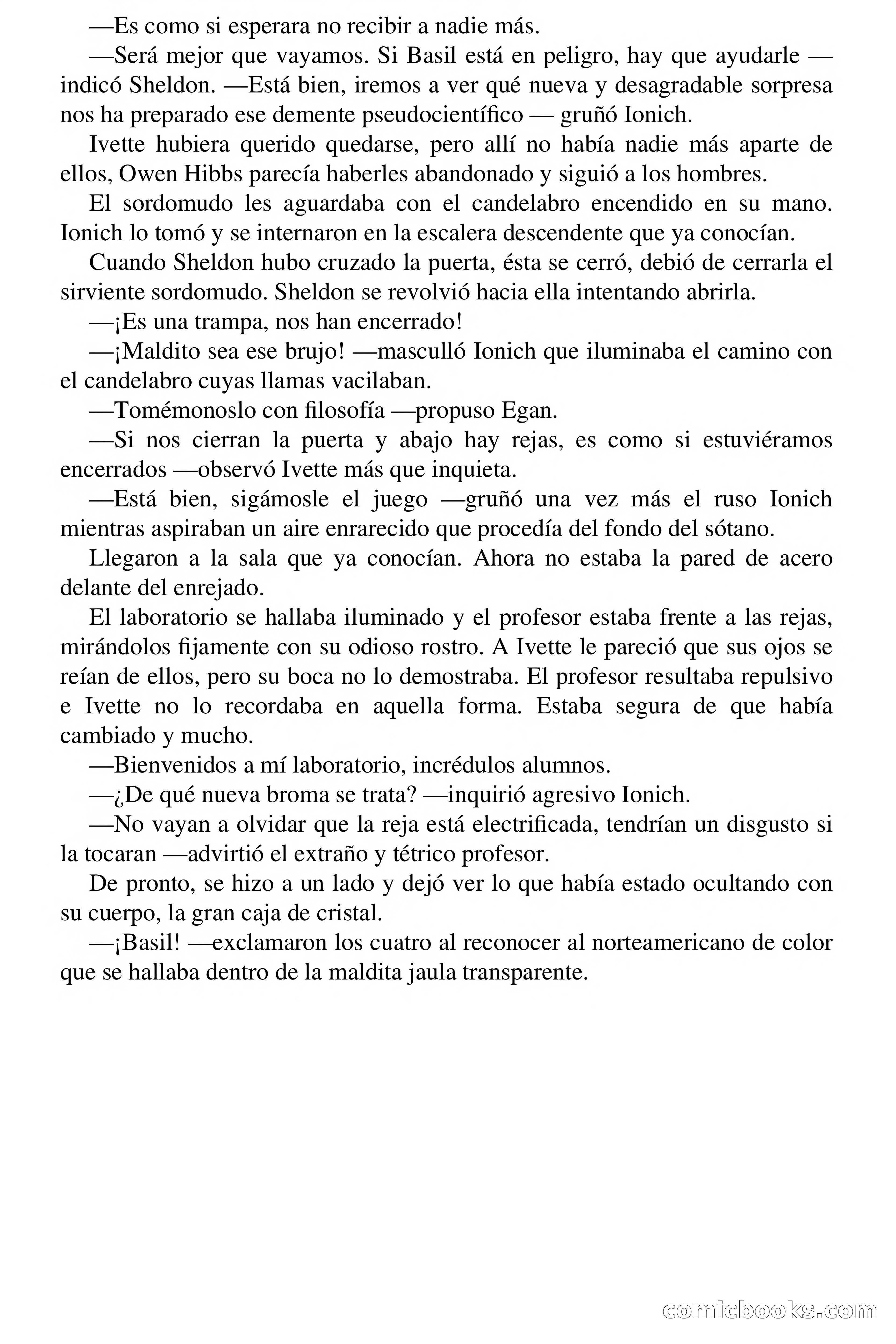La mansión de los pantanos — page 36 of 63