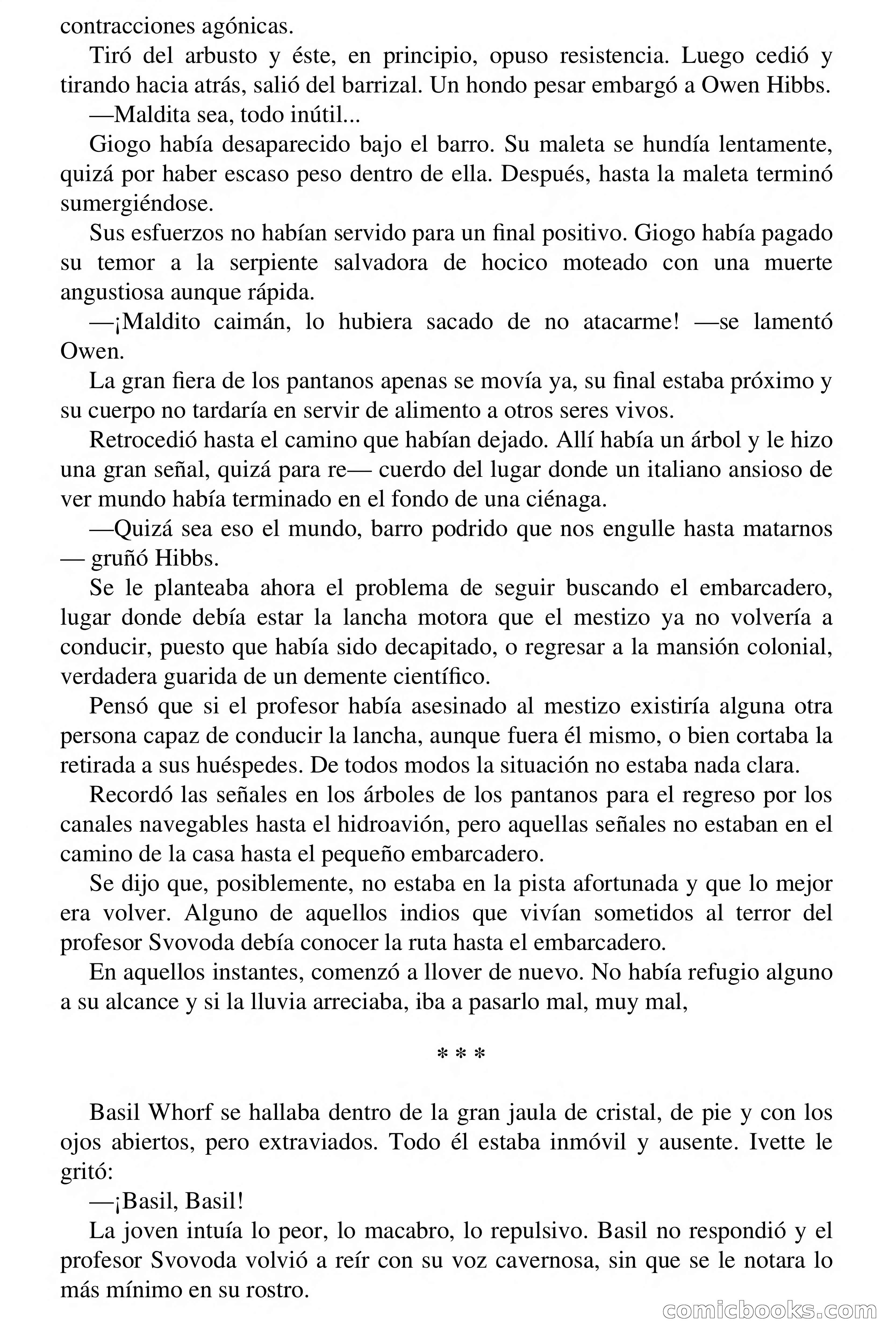 La mansión de los pantanos — page 38 of 63