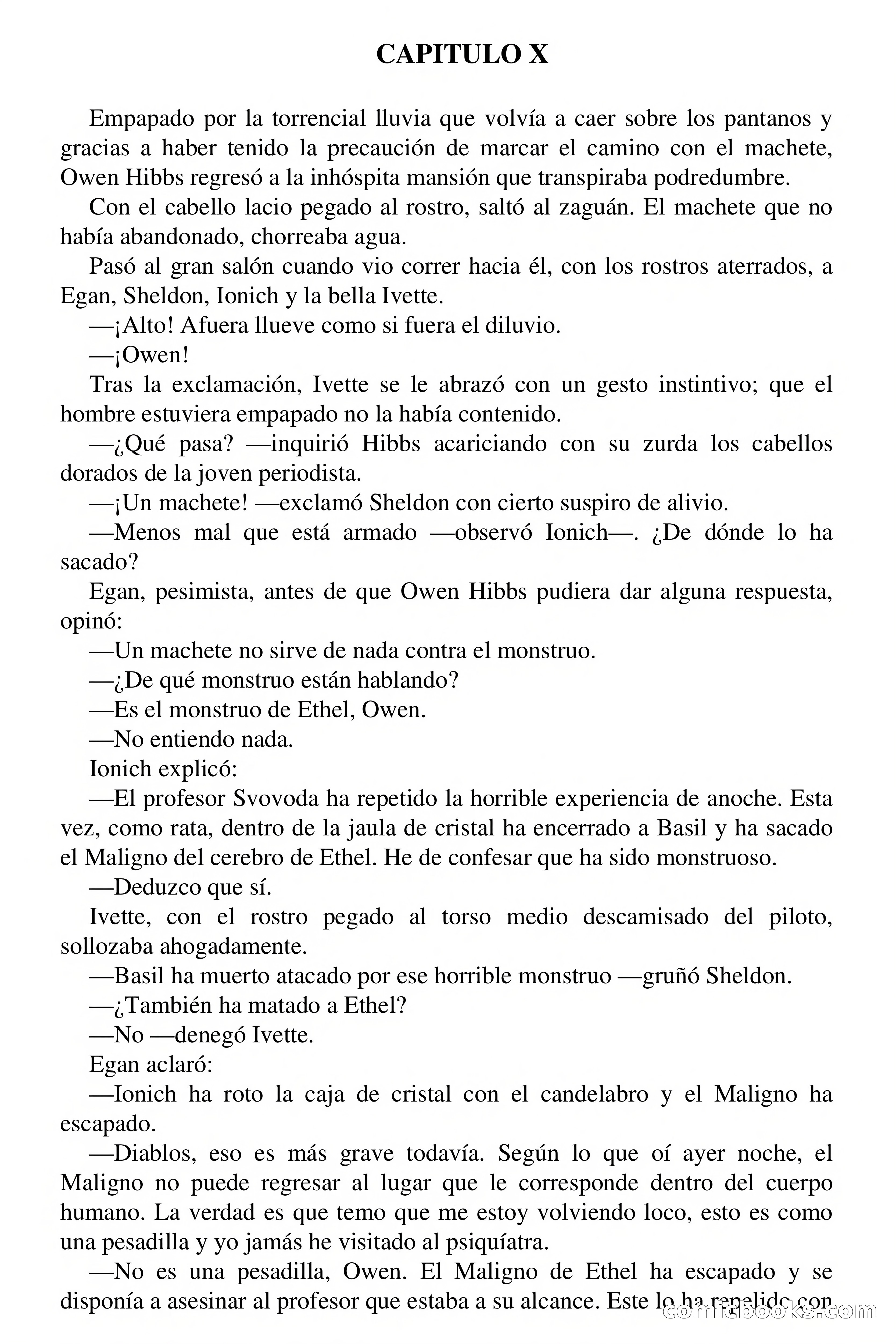 La mansión de los pantanos — page 45 of 63