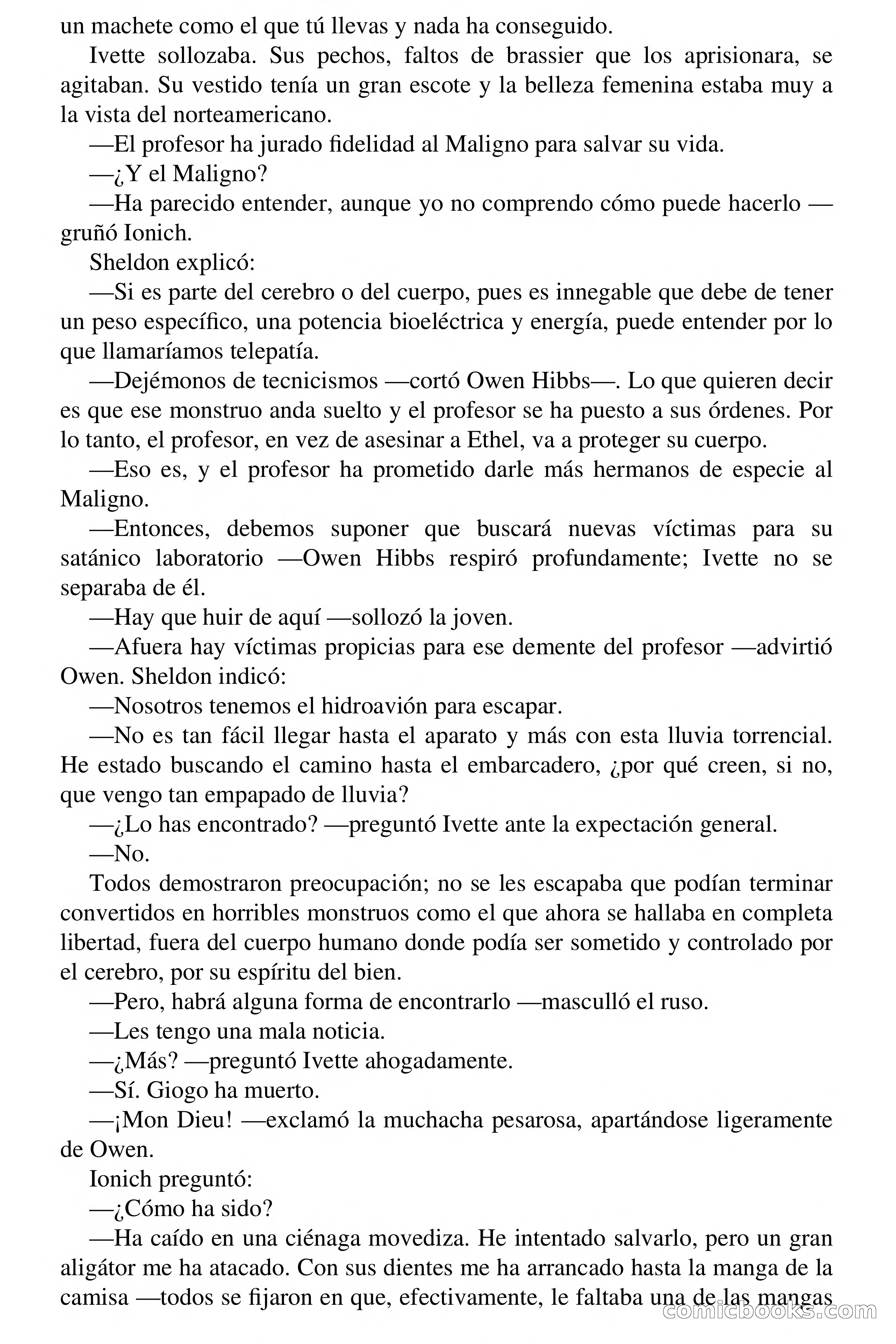 La mansión de los pantanos — page 46 of 63