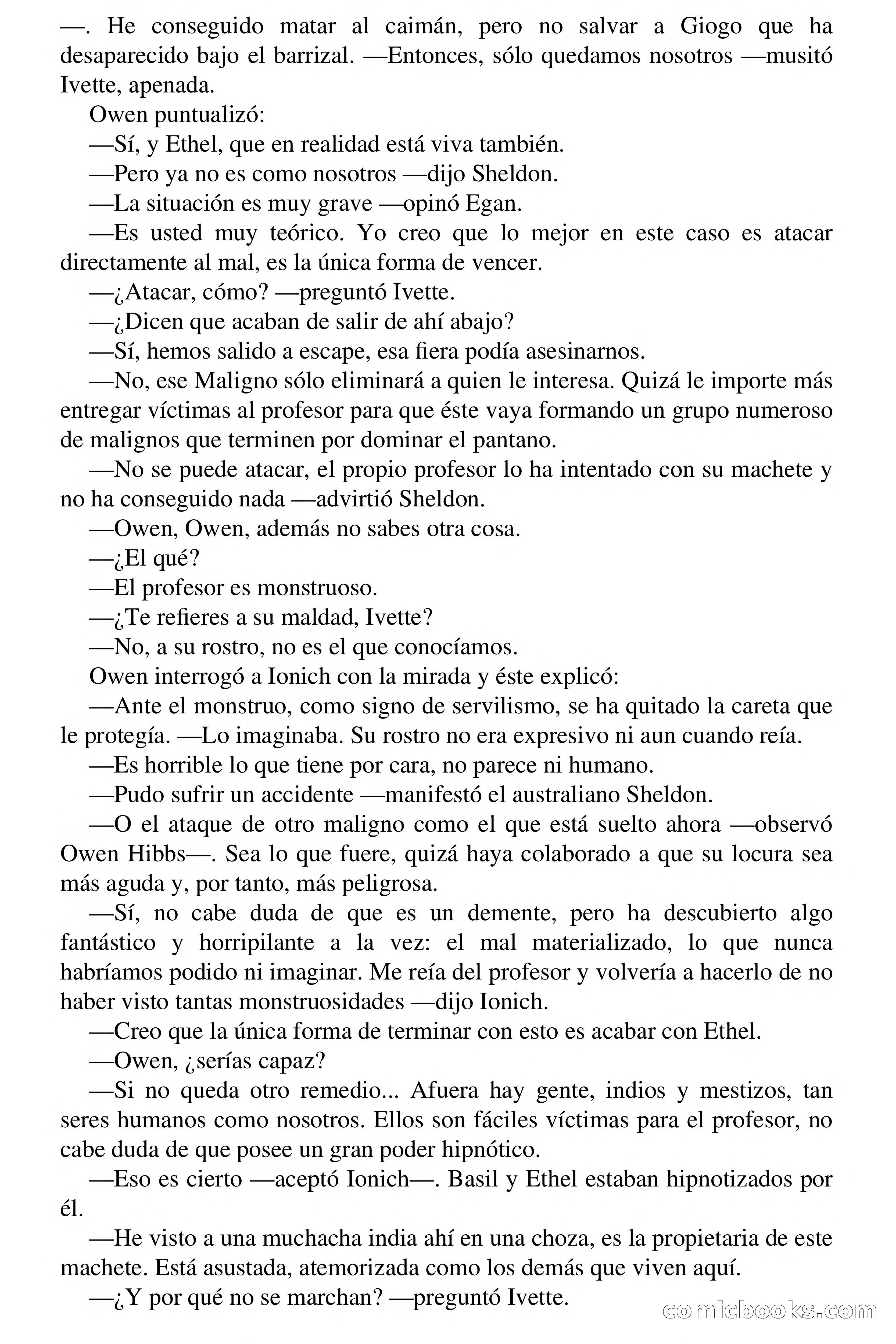 La mansión de los pantanos — page 47 of 63