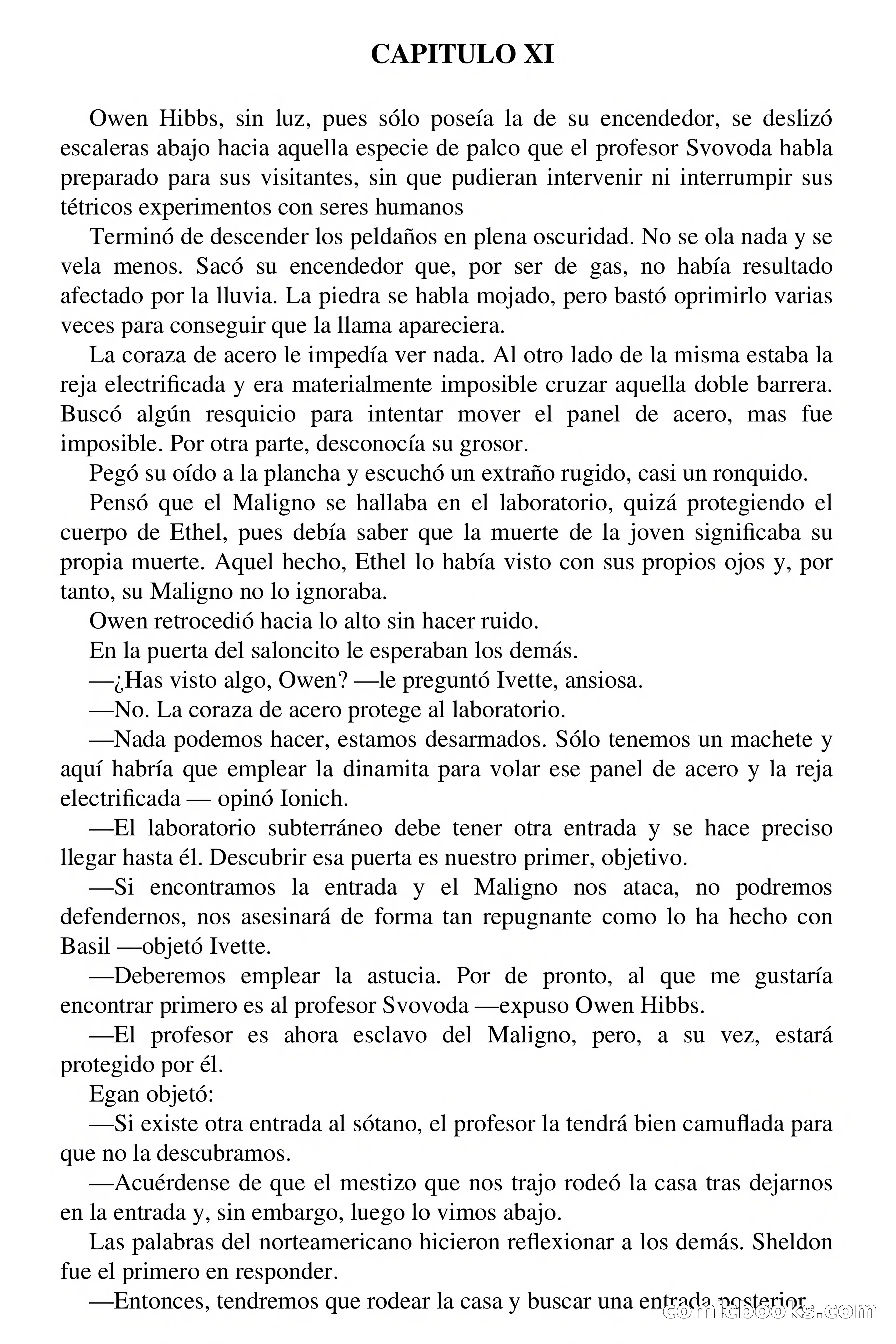 La mansión de los pantanos — page 49 of 63