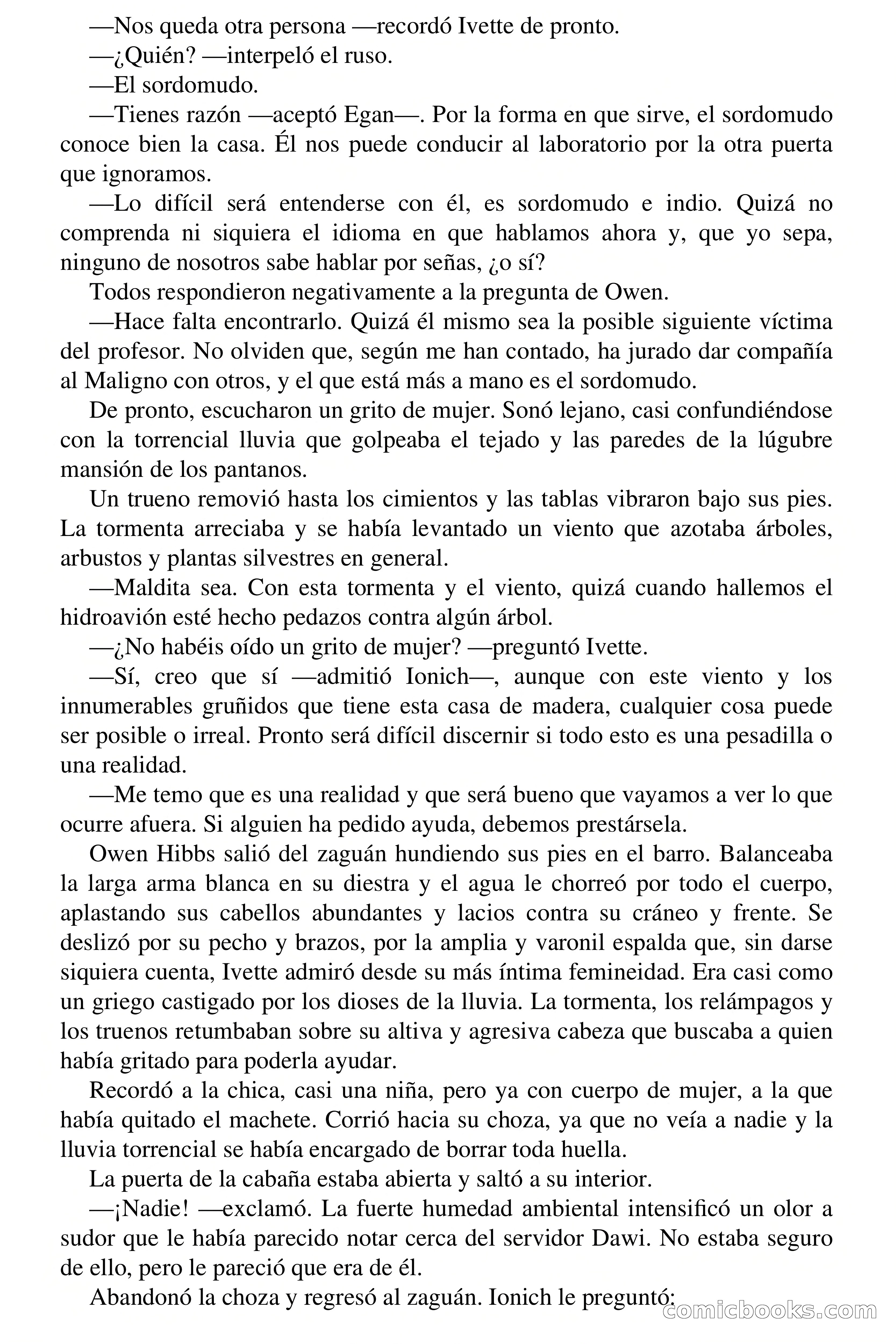 La mansión de los pantanos — page 50 of 63